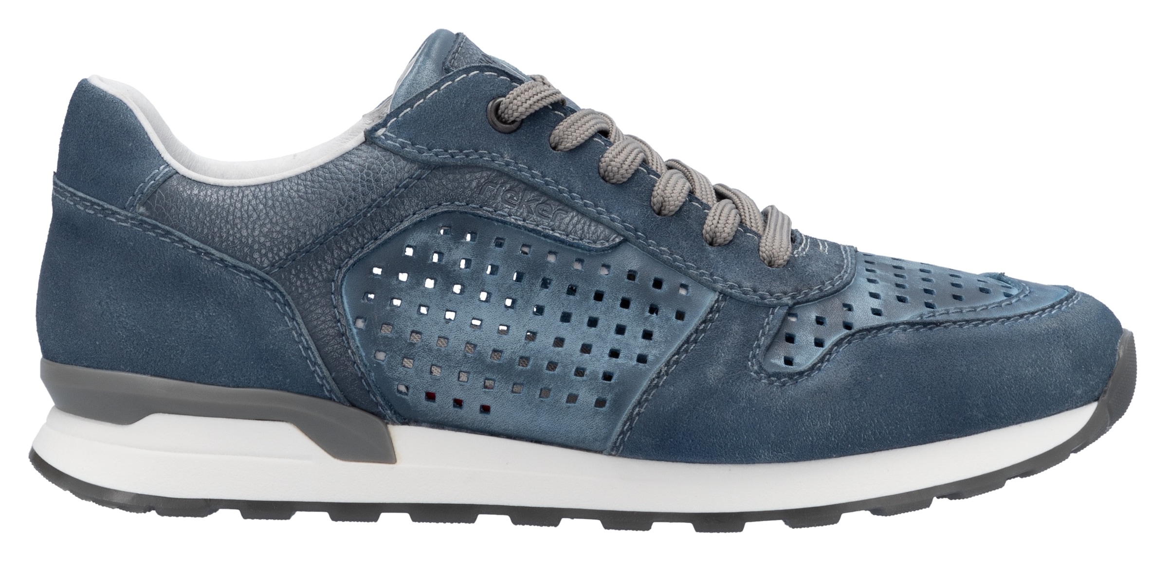 Rieker Sneaker, Schnürschuh, Halbschuh mit luftdurchlässiger Perforation