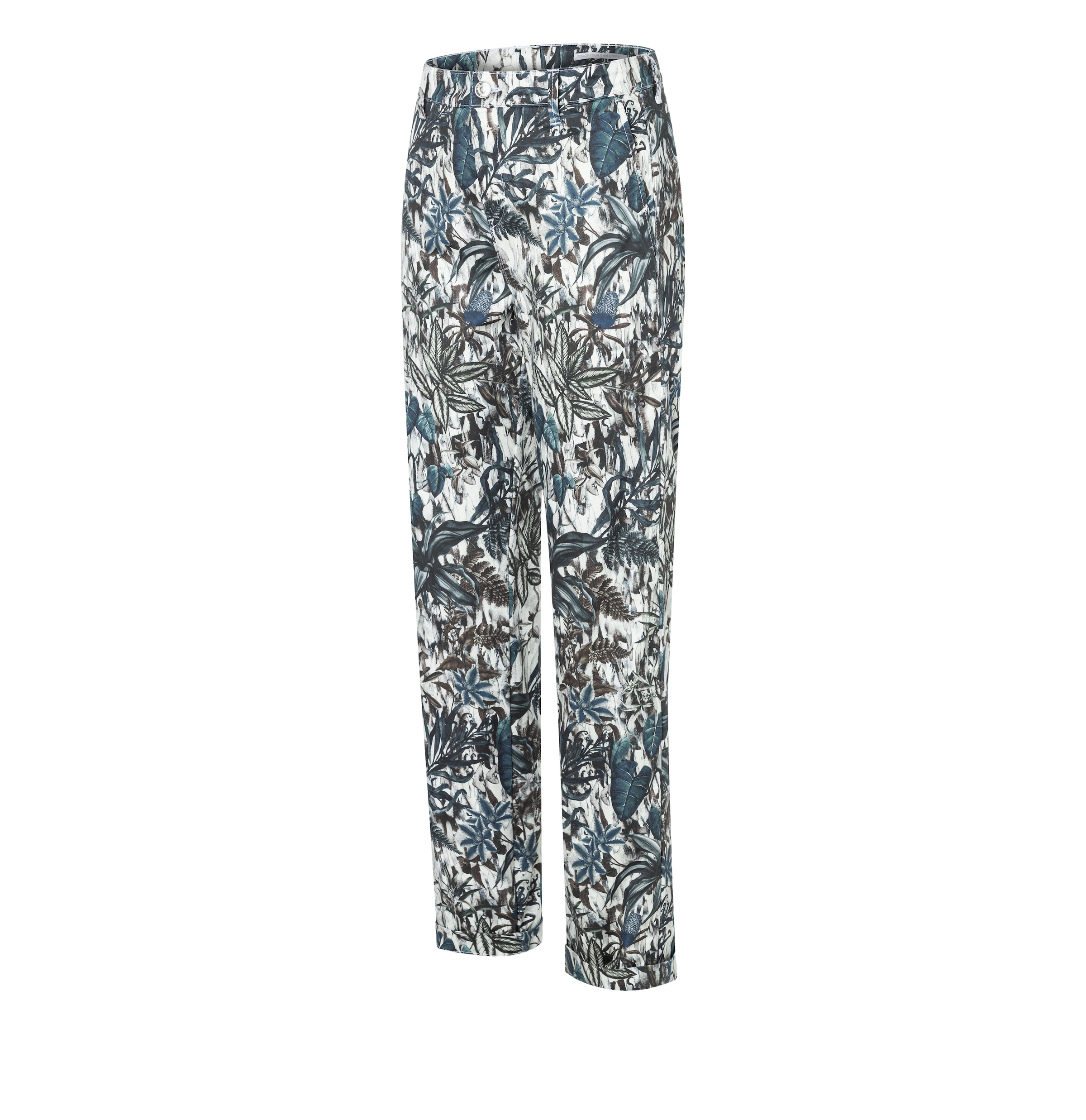 MAC Chinohose »CHINO turn up«  mit dezentem Glanz, elegant und sportiv zugleich
