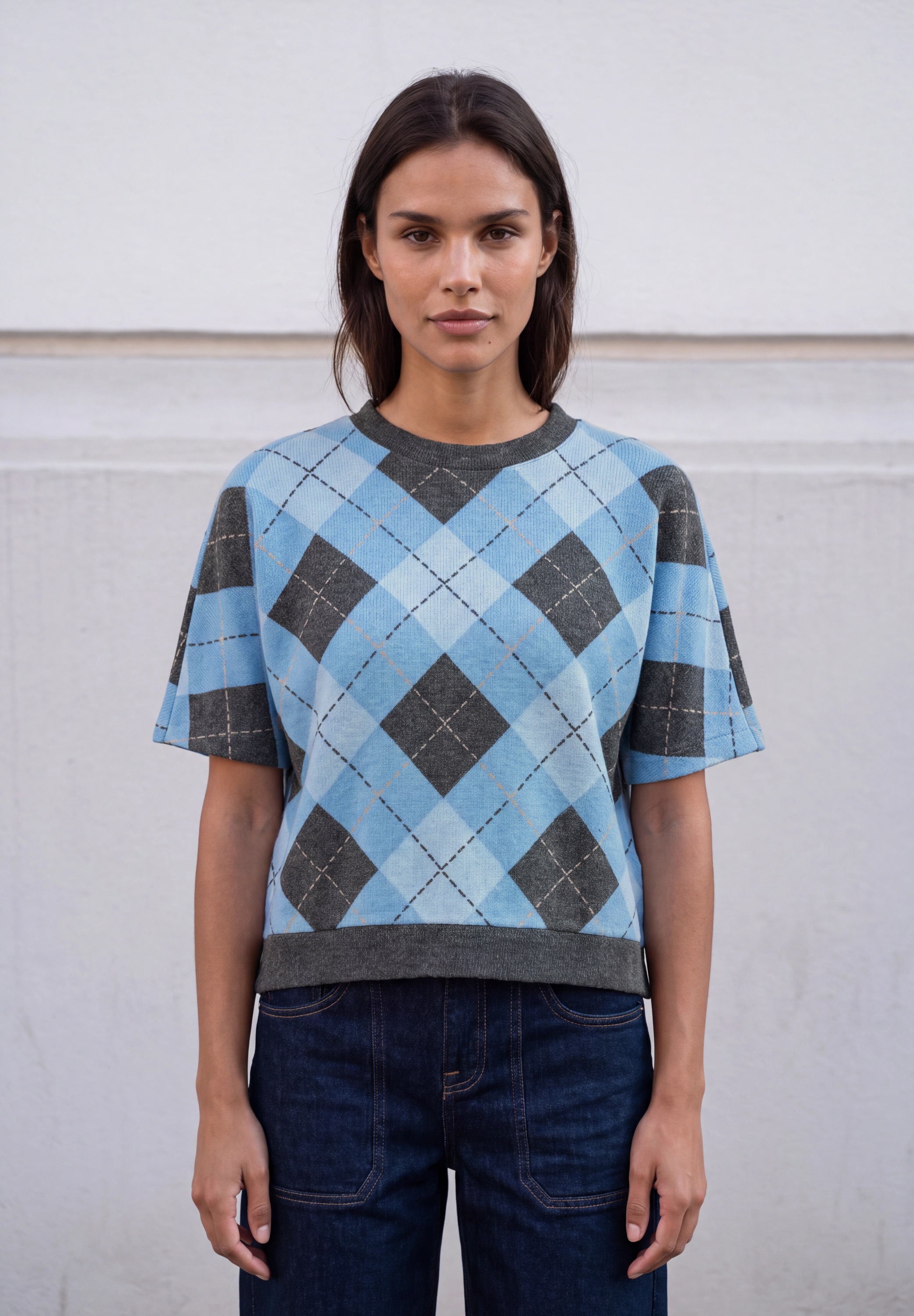 STREET ONE STUDIO T-Shirt aus softem Materialmix