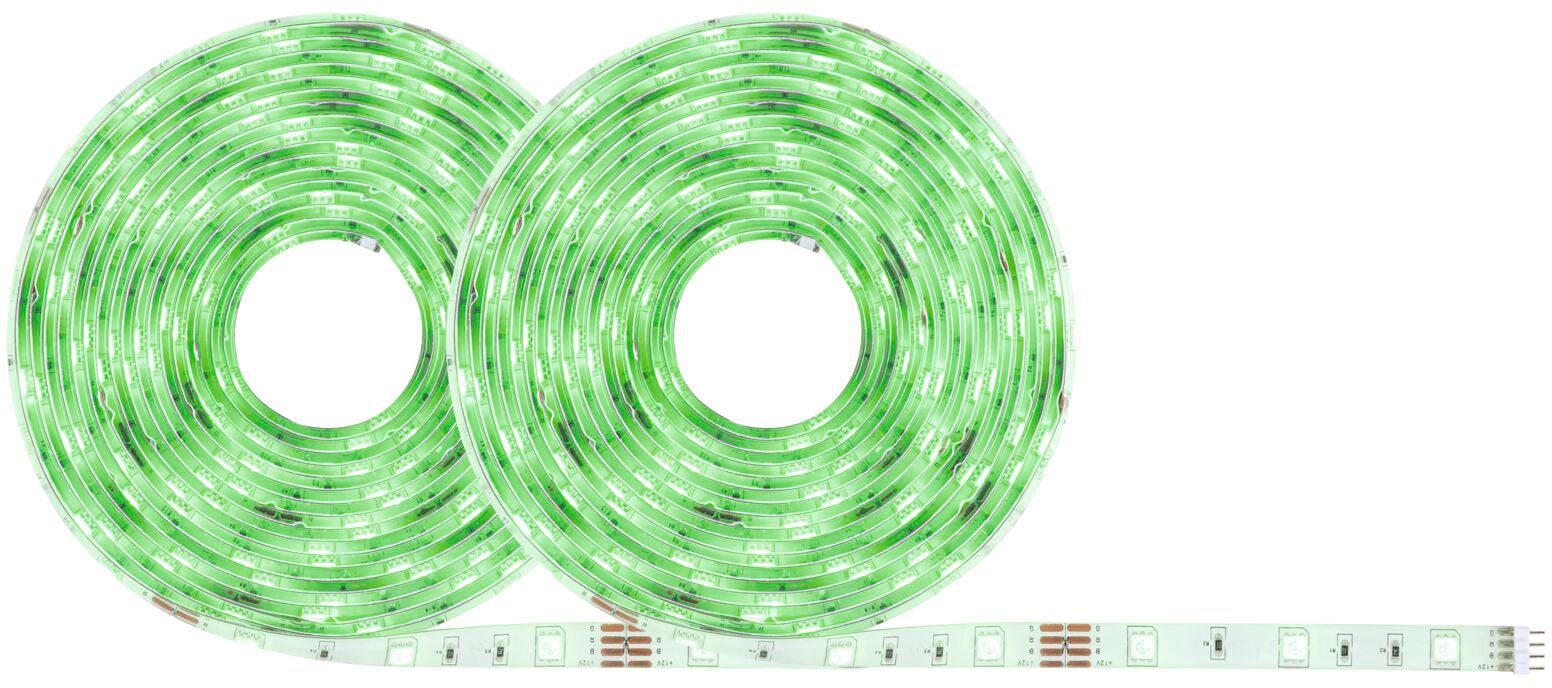 Paulmann LED-Streifen »SimpLED Stripe Set 10m 230/12V DC Weiß Metall  Kunststoff«, 1 St.-flammig, RGB Zigbee bestellen | BAUR