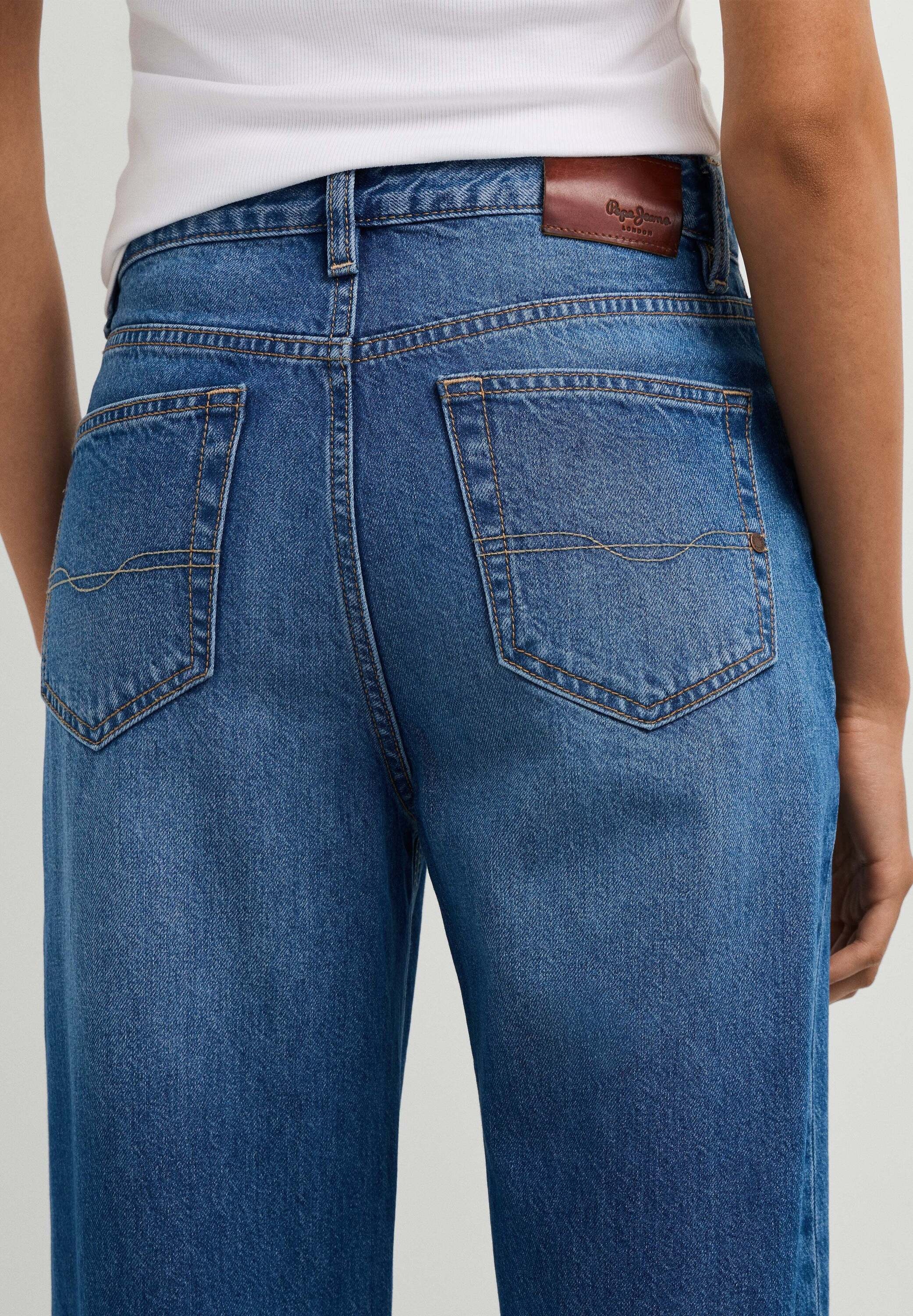 Pepe Jeans Straight-Jeans »straight leg jeans STRAIGHT JEANS UHW LEXA«