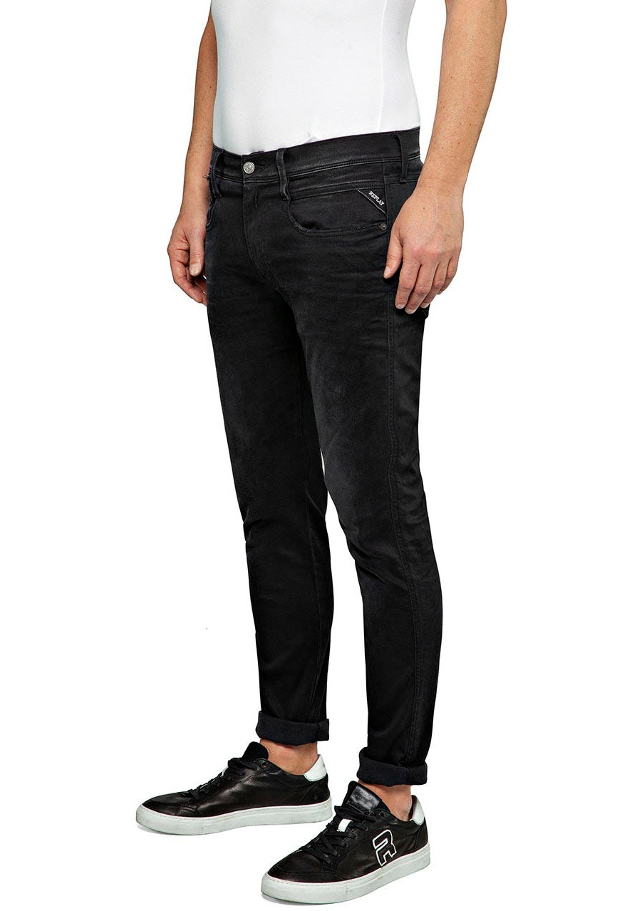 Replay Slim-fit-Jeans "ANBASS HYPERFLEX BIO", mit Stretch-Anteil günstig online kaufen