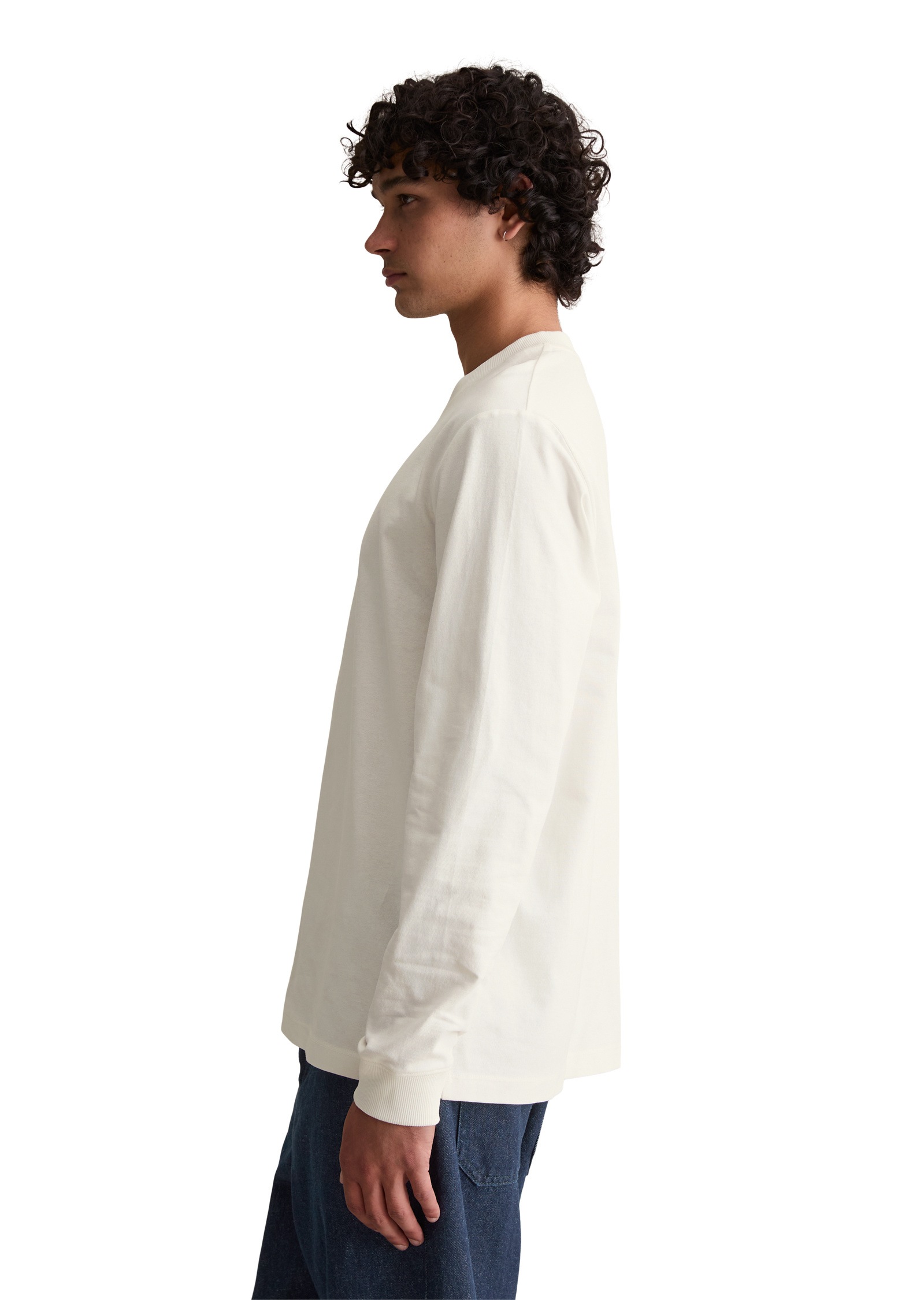 Marc OPolo DENIM Langarmshirt "aus Bio-Baumwolle" günstig online kaufen