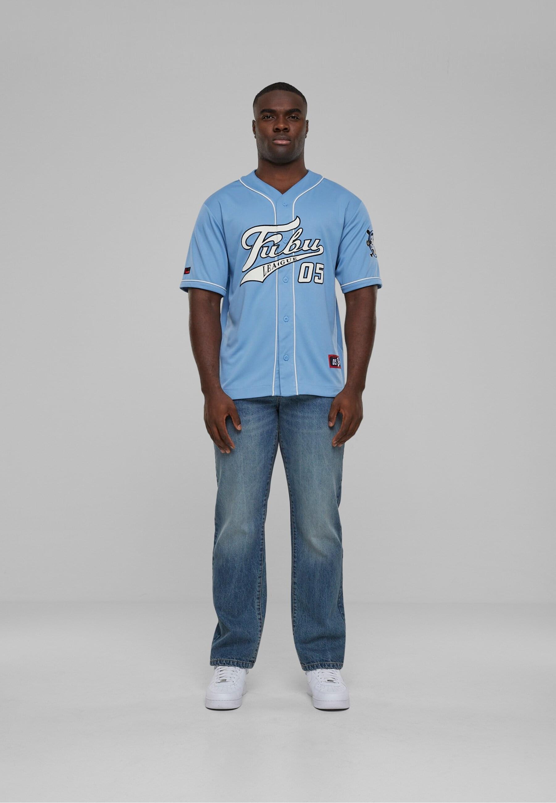 Fubu T-Shirt »Fubu Herren FM223-001-2 FUBU Varsity Baseball Jersey«, (1 tlg.)