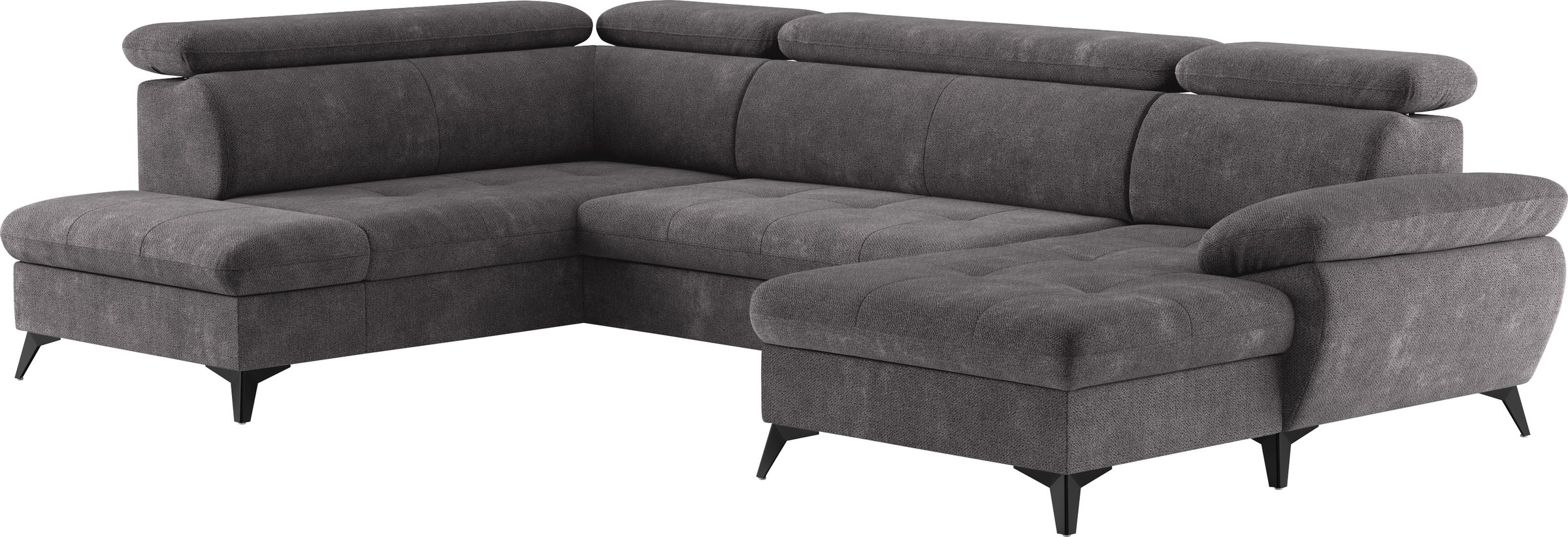 COTTA Hudson U-Shaped Sofa Graphite 6