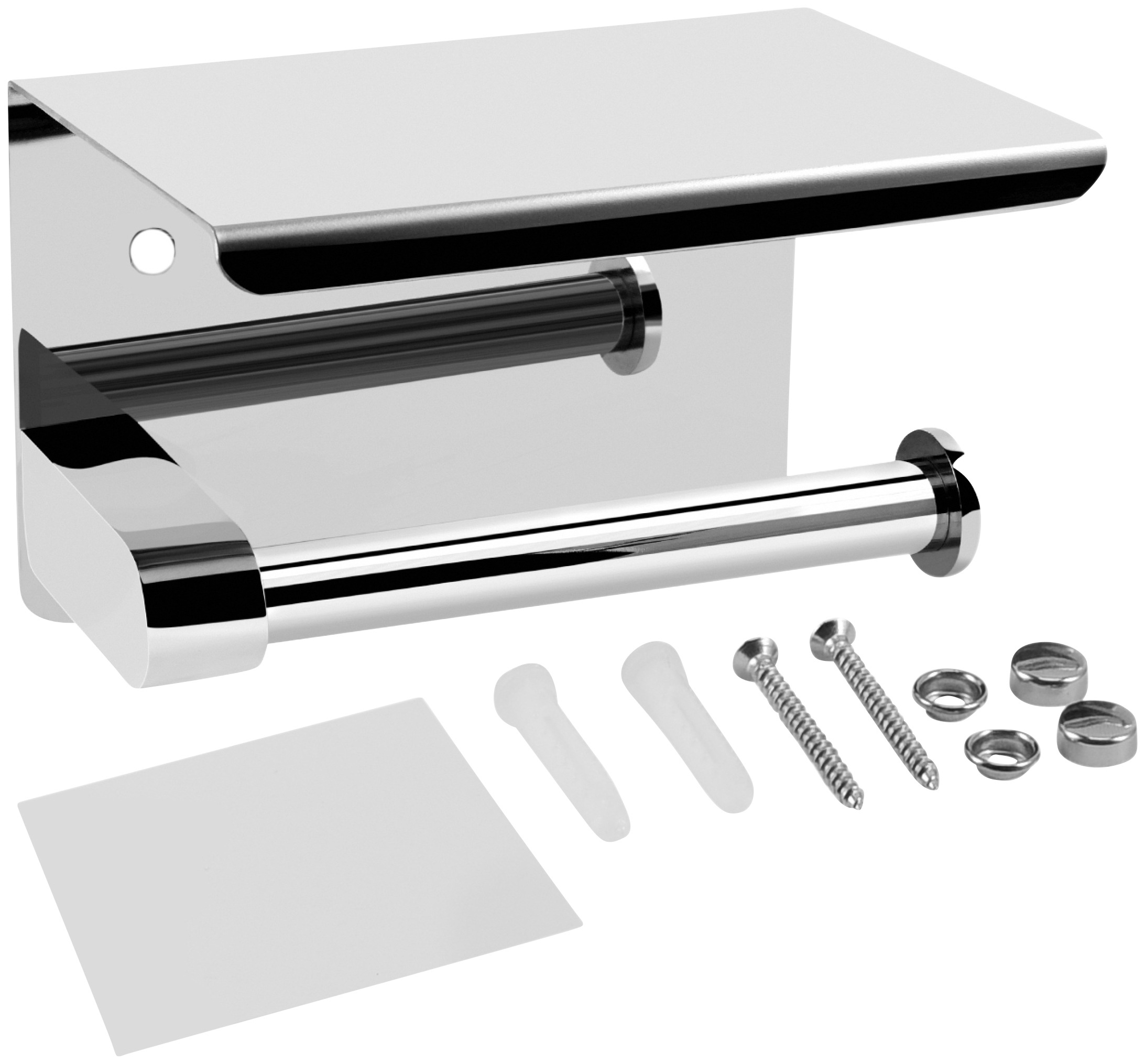 Thumbnail - CORNAT Toilettenpapierhalter "Mit Ablage"