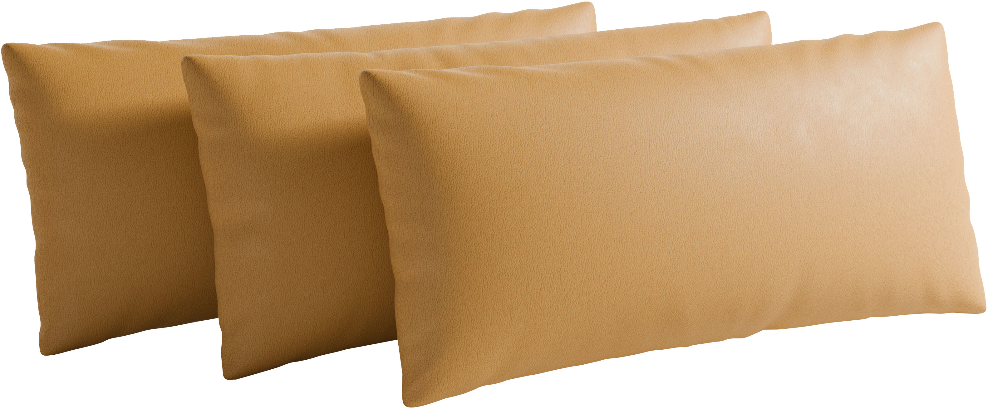 sit&more Sofakissen "Chelsea, 60 cm, Leder" zur Auswahl Sets mit 2 oder 3 Stück