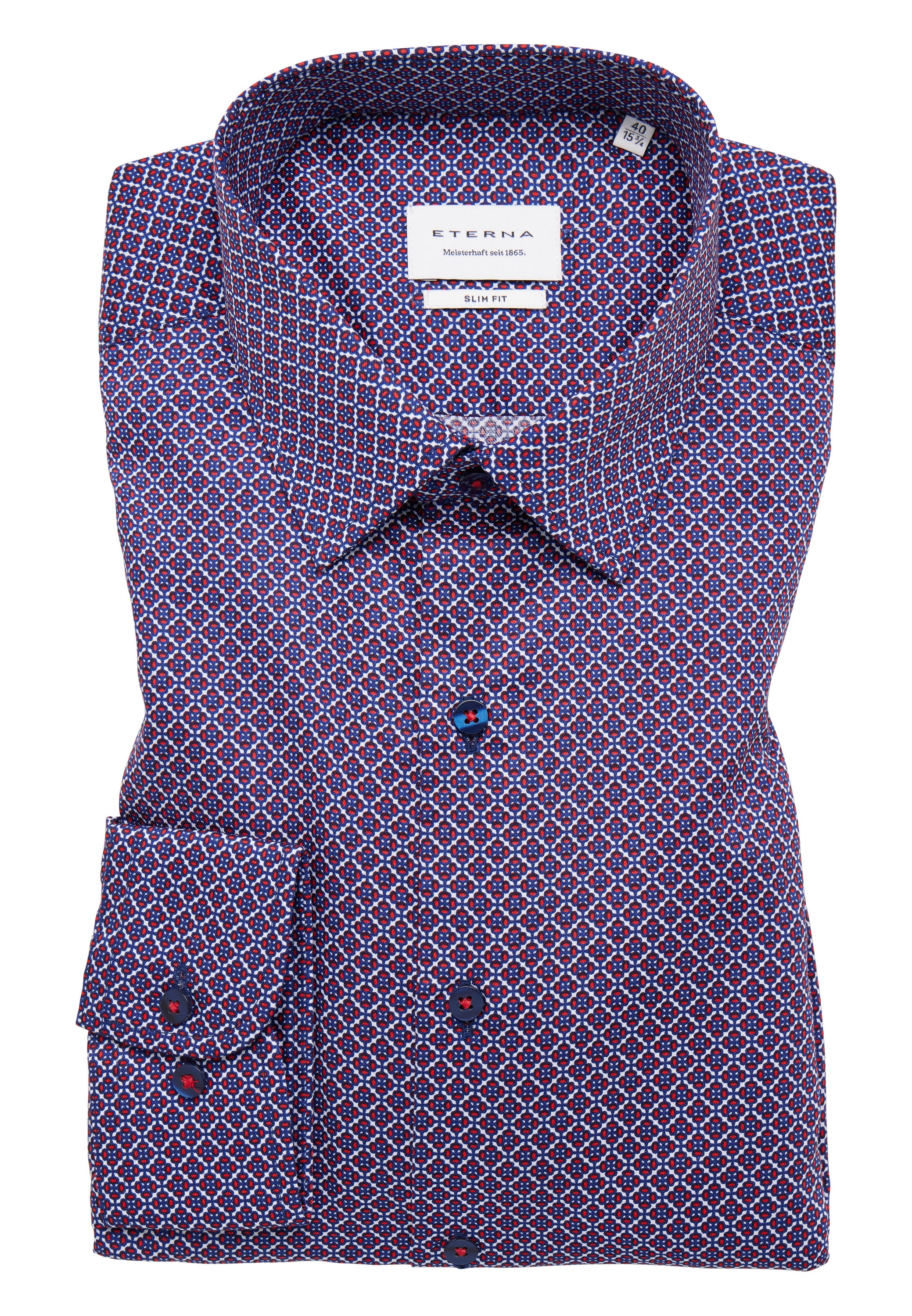 Eterna Langarmhemd »SLIM FIT«