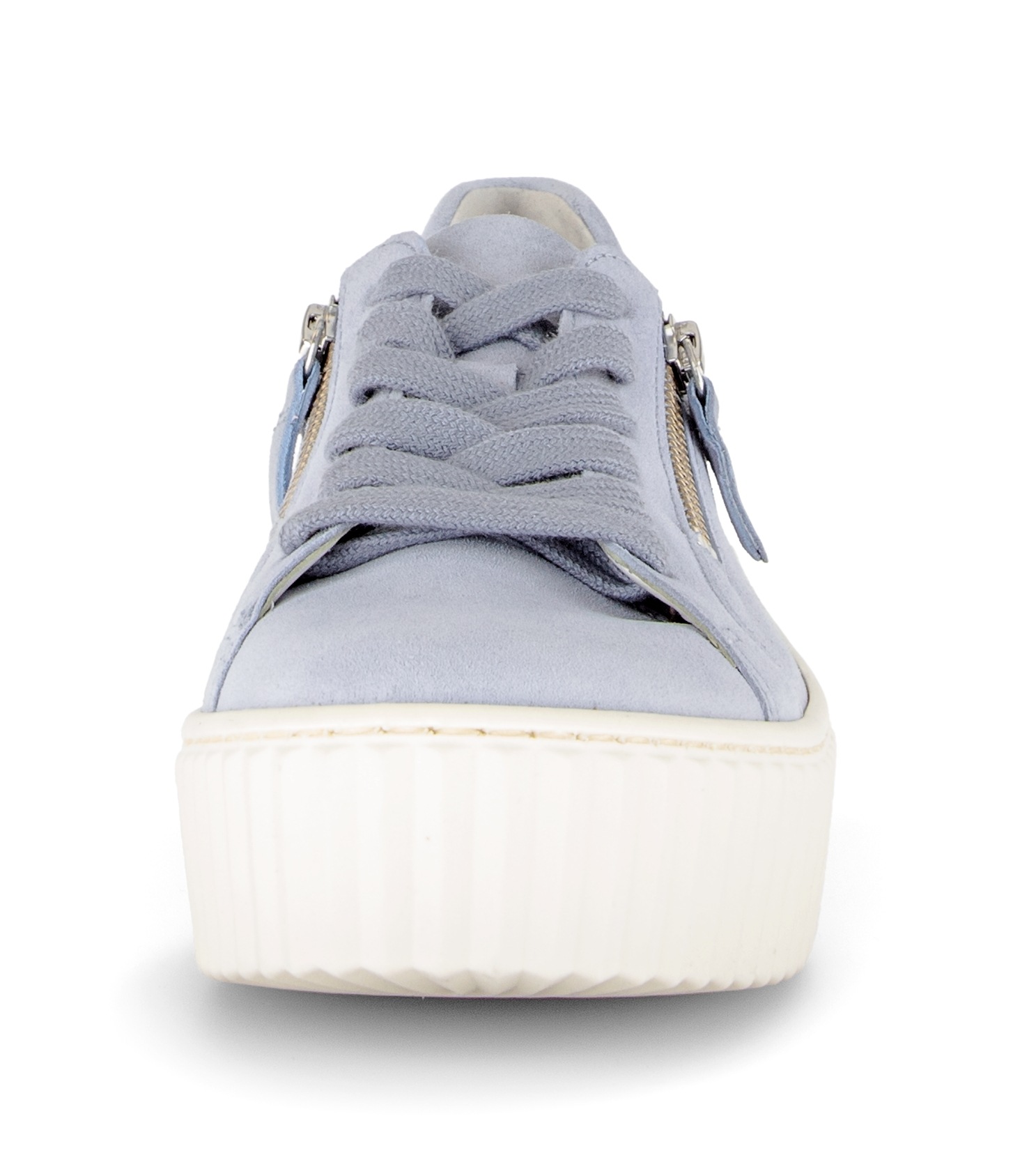 Gabor Plateausneaker  , Freizeitschuh, Halbschuh, Schnürer mit zwei Reißverschlüssen