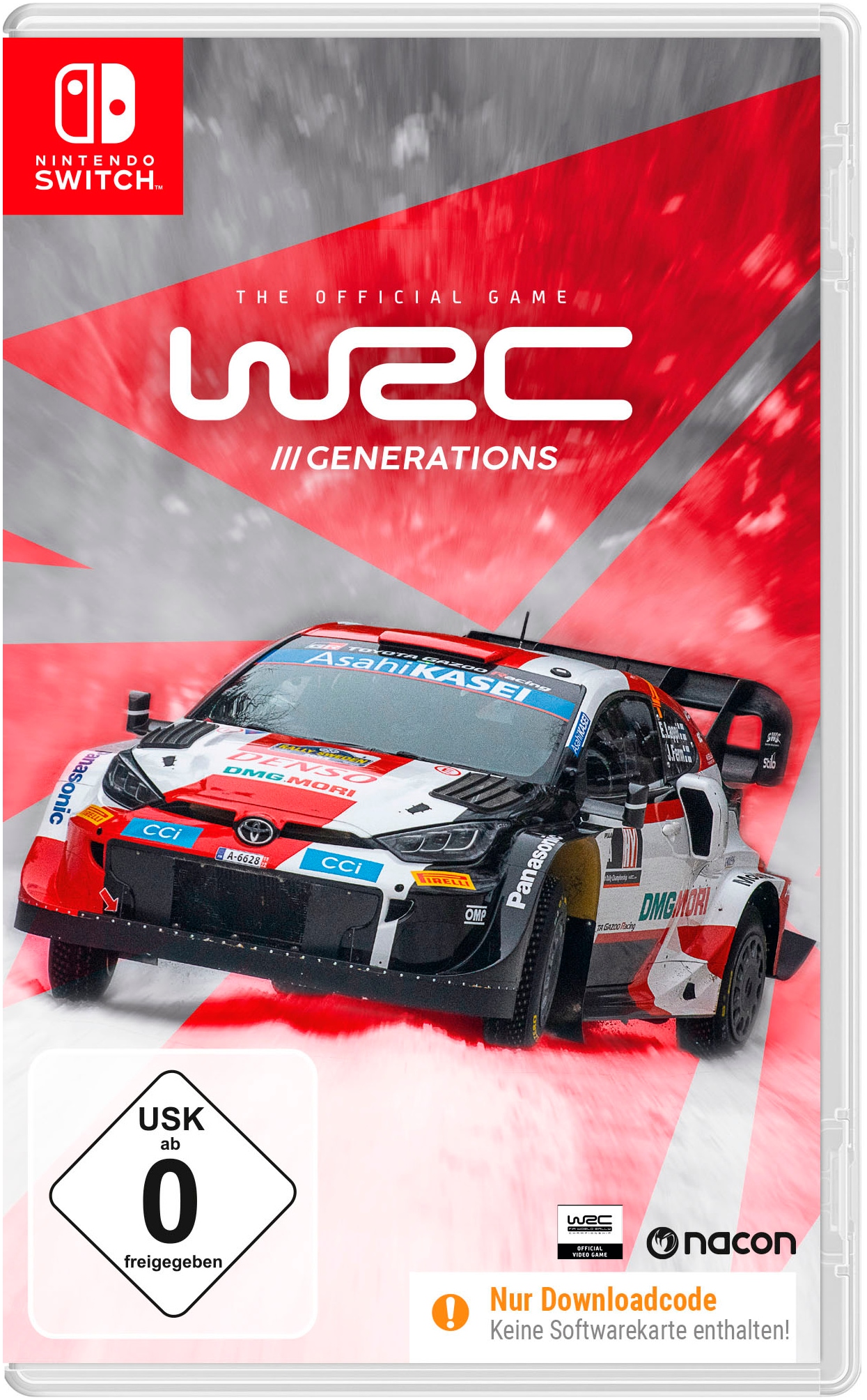 Spielesoftware »WRC Generations«, Nintendo Switch