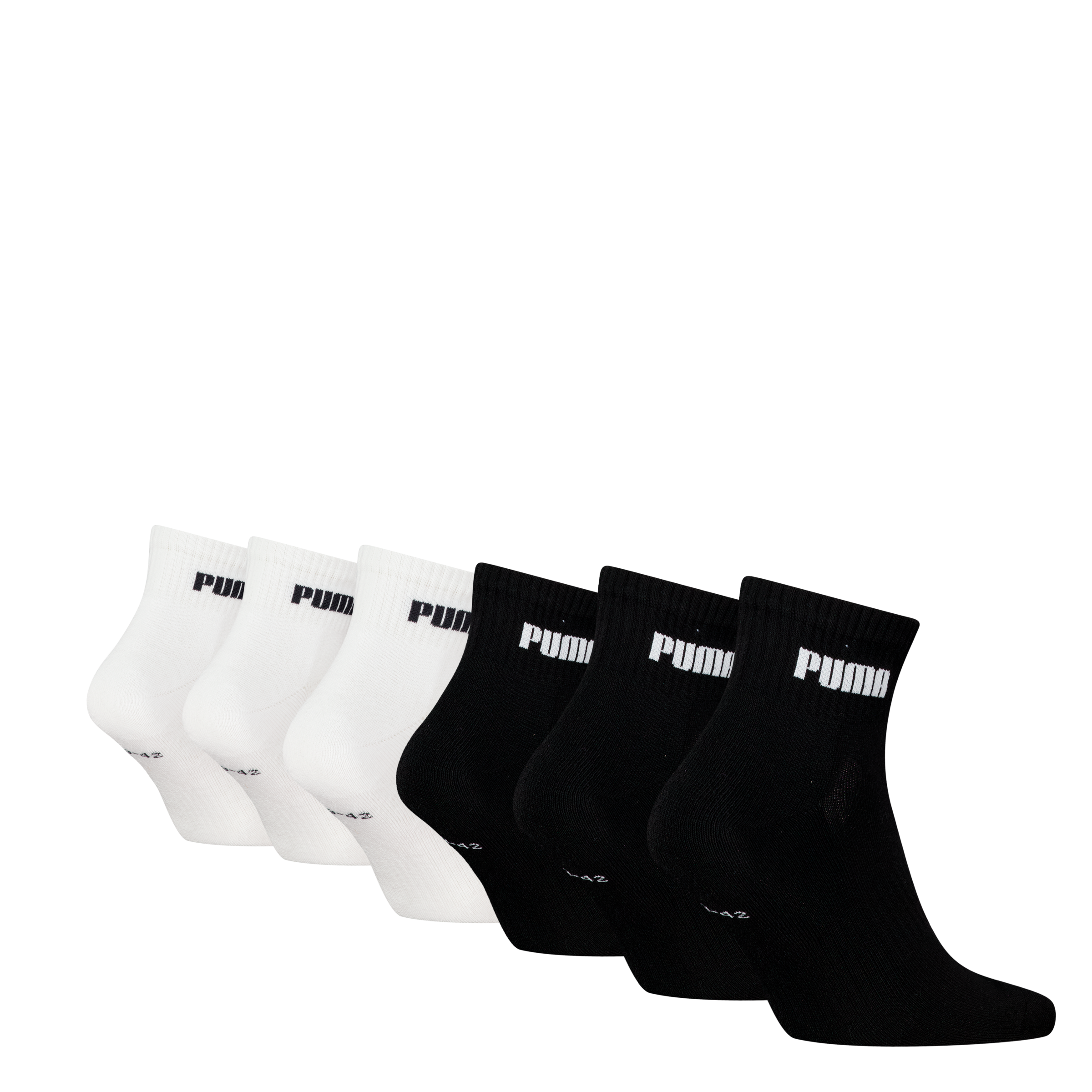 PUMA Kurzsocken "PUMA UNISEX CUSH NEXT QUARTER 6P ECOM", (6er-Pack), mit fe günstig online kaufen