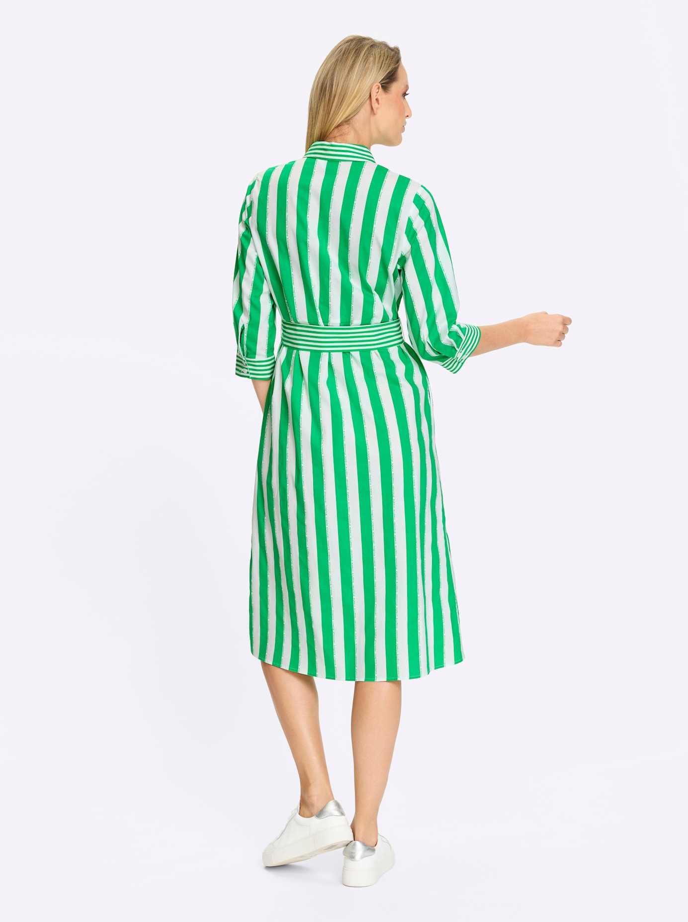 Thumbnail - heine Hemdblusenkleid "Streifenkleid" Nahttasche