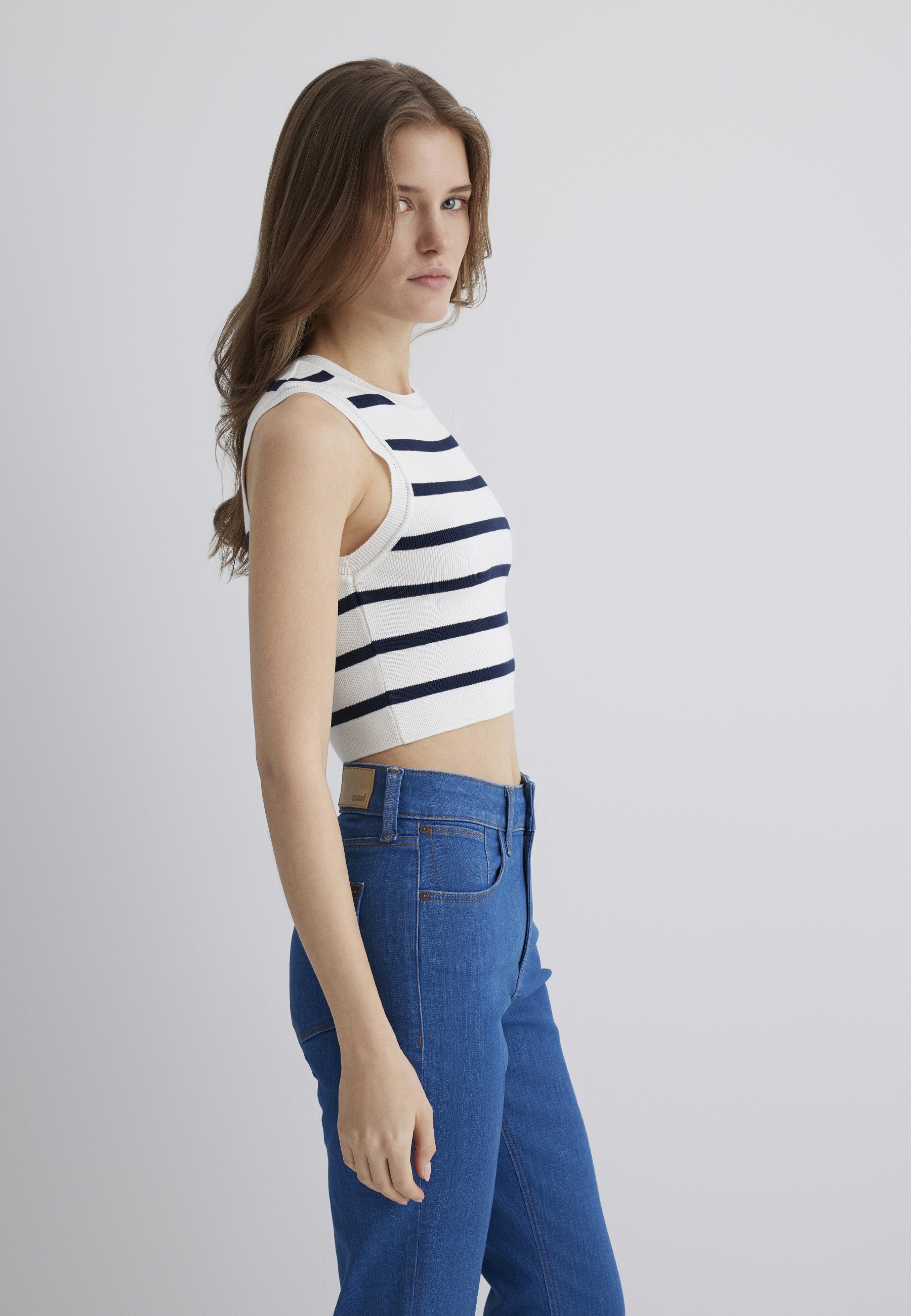 Mavi Strickpullover "NONSLEEVE TRICOT", Top ärmellos günstig online kaufen