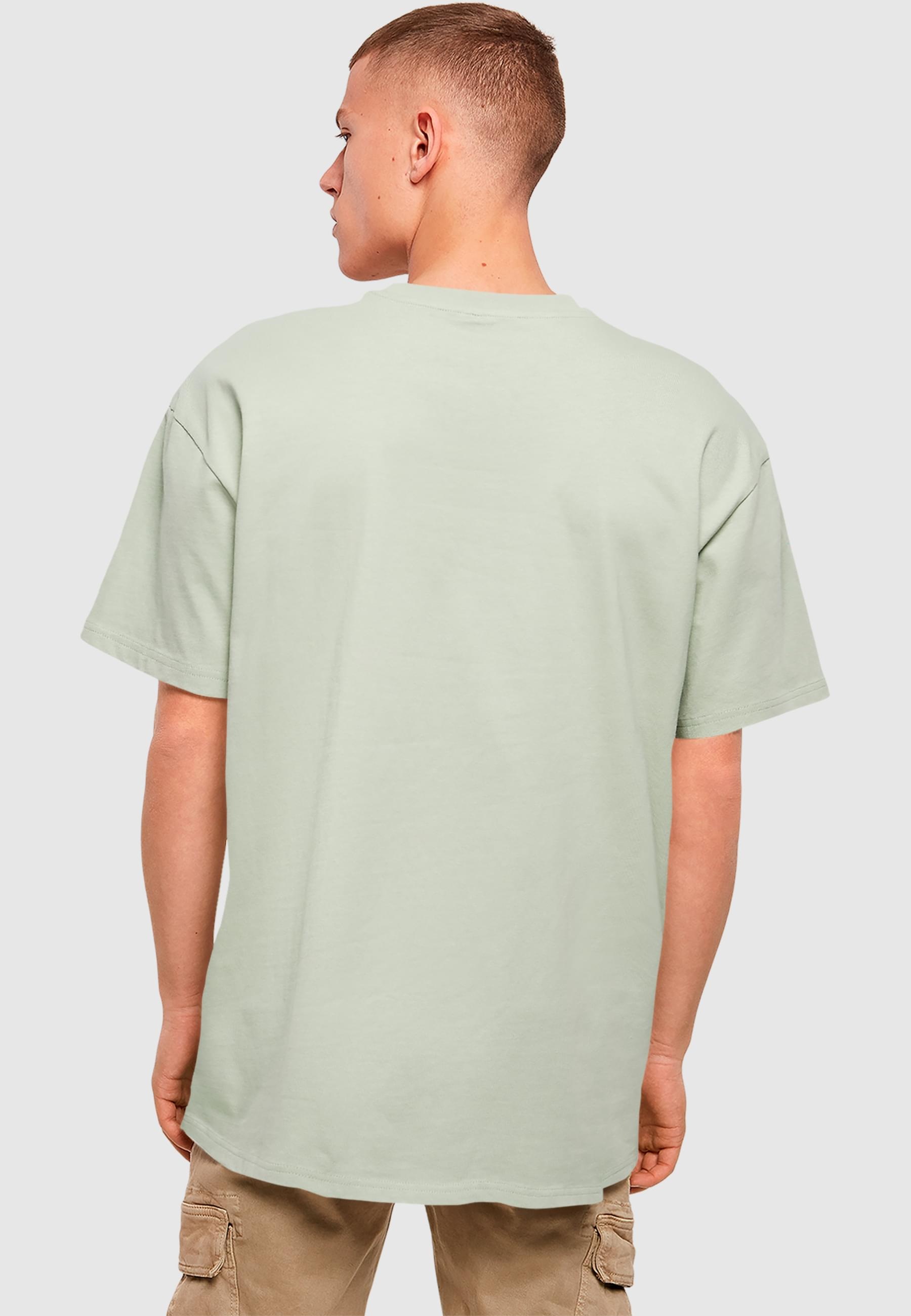 Merchcode T-Shirt »Merchcode Herren Life Heavy Oversized Tee«, (1 tlg.)