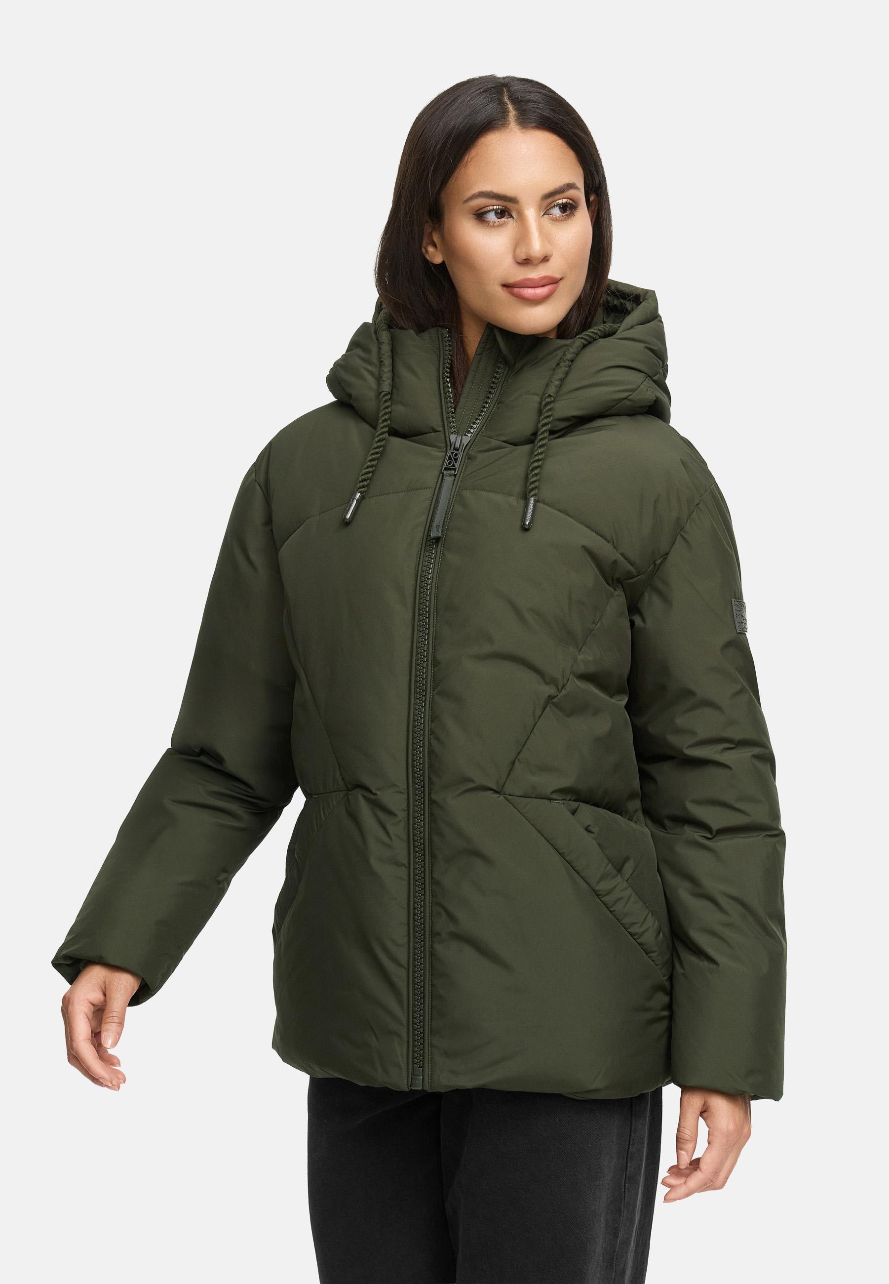 Navahoo Steppjacke »Pastellzauber 14«, mit Kapuze, Winterjacke mit Kapuze