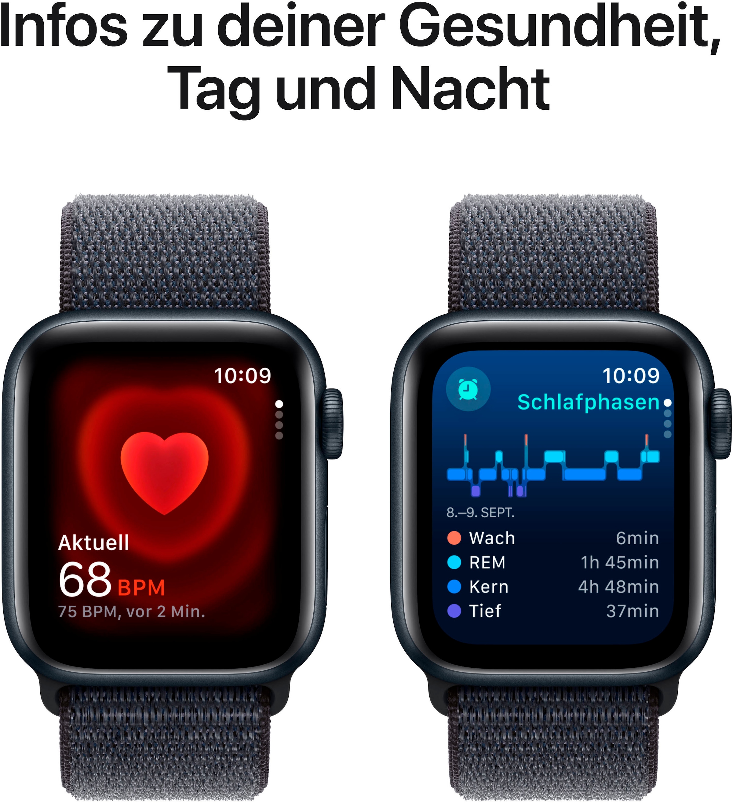 Apple Smartwatch »Watch SE (2024)«, Watch OS, 32 GB,)