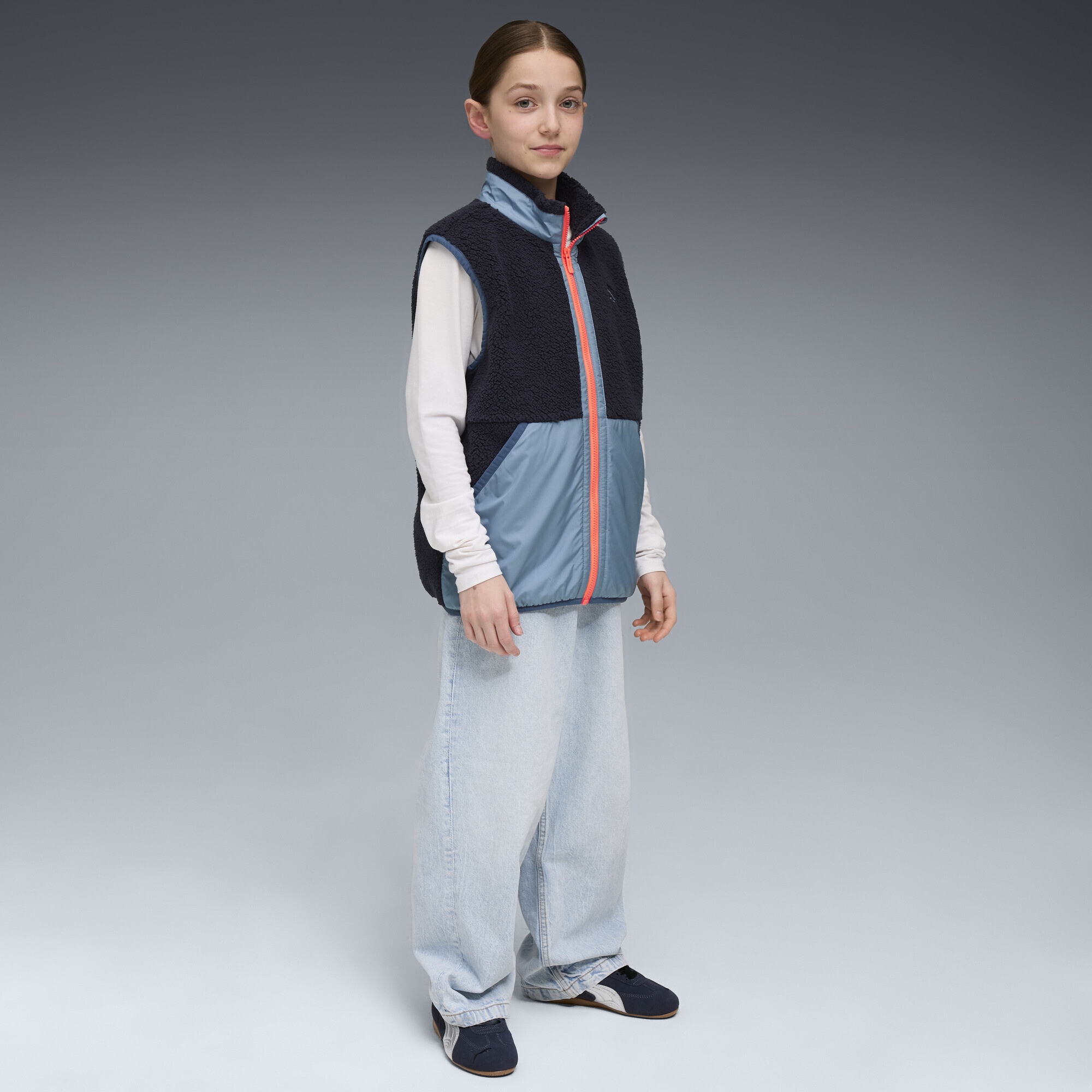 PUMA Funktionsweste »Hybrid Sherpa Weste Jugendliche«