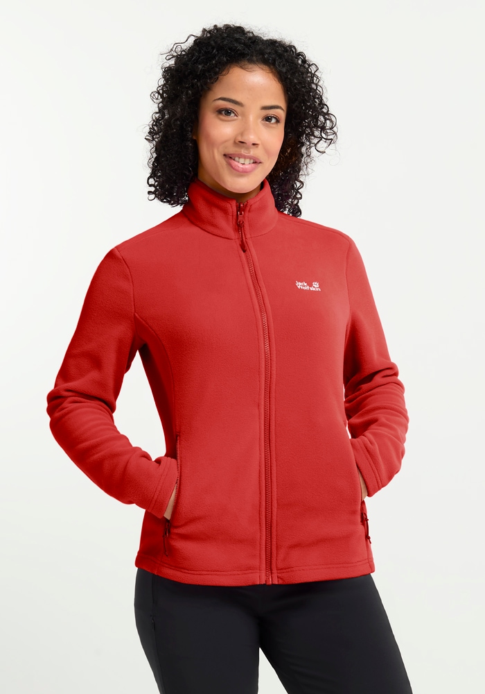 Jack Wolfskin Fleecejacke "TAUNUS 100 FZ W" Winddicht, atmungsaktiv, Überga günstig online kaufen