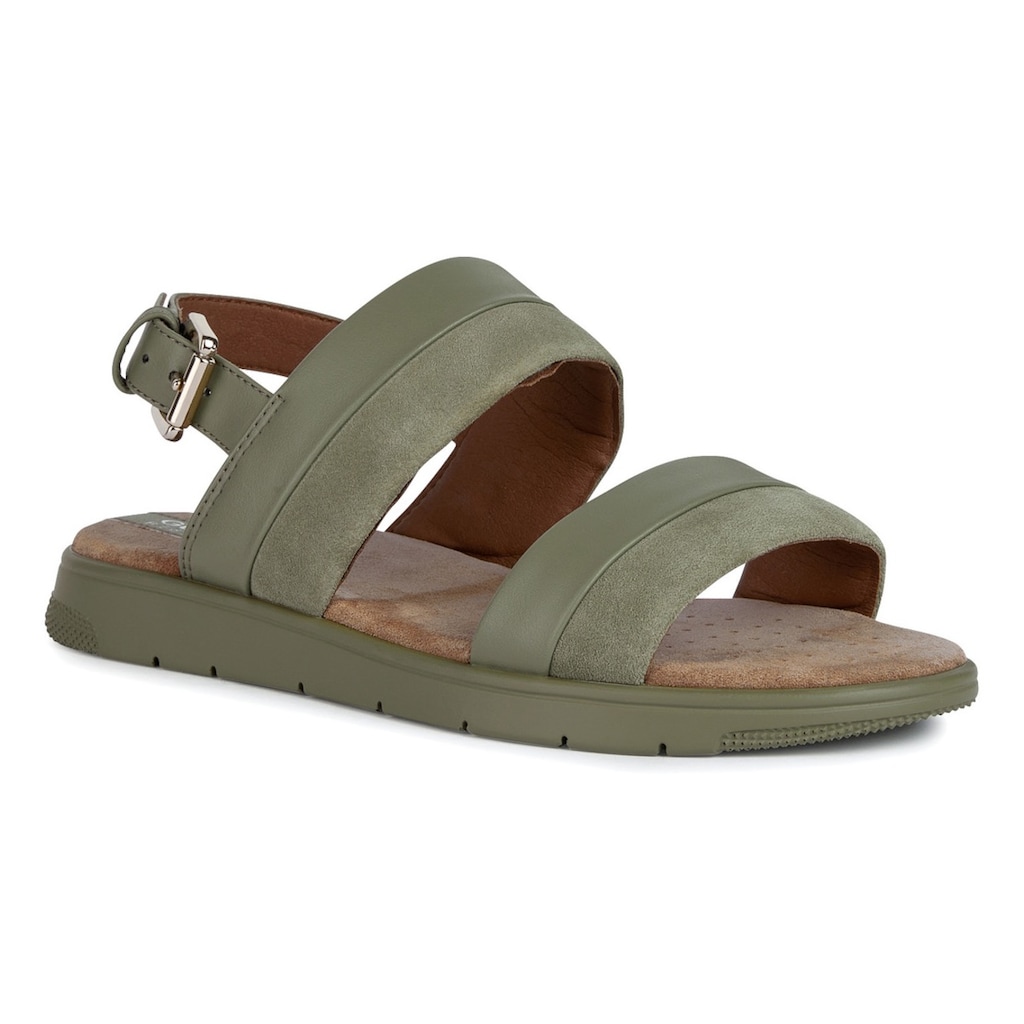 Geox Sandale »D DANDRA«, Sommerschuh, Sandalette, Keilabsatz