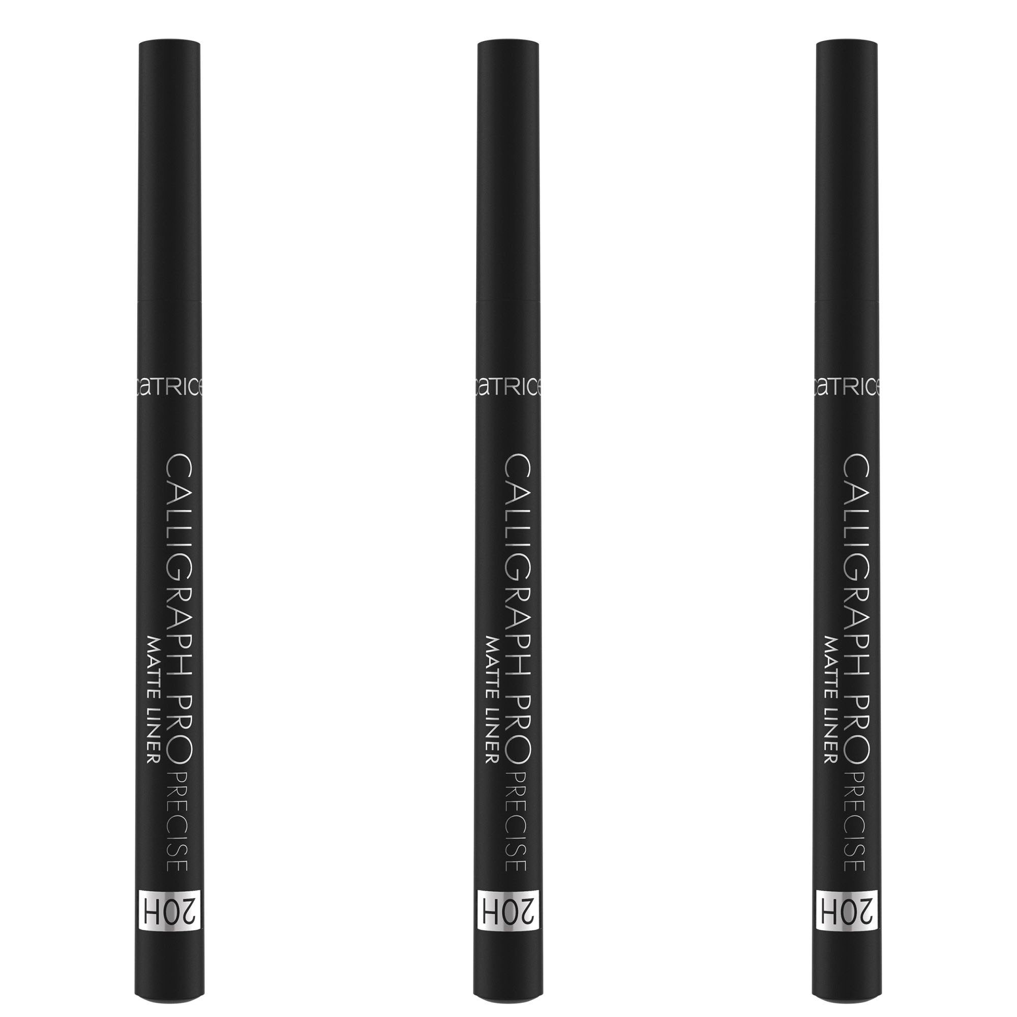 Catrice Eyeliner »Calligraph Pro Precise (Set, | Liner«, 3 Matte 20H BAUR tlg.)