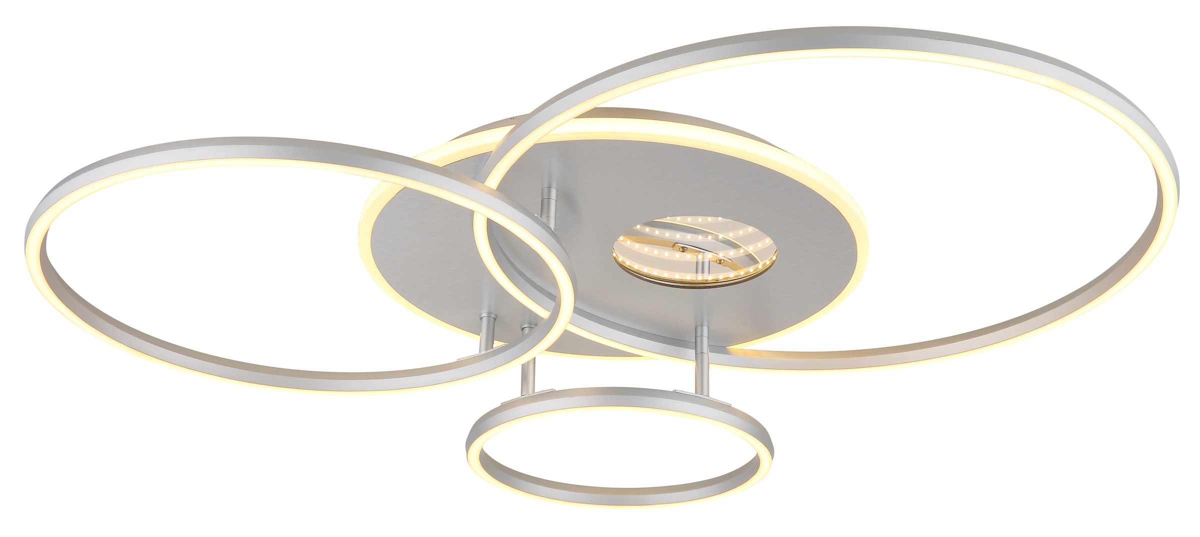 GLOBO LIGHTING Deckenleuchte »INVERTINA« LED-Modul 1 Stk. Deckenleuchte, 3D-Acryl, dimmbar, LED 54W