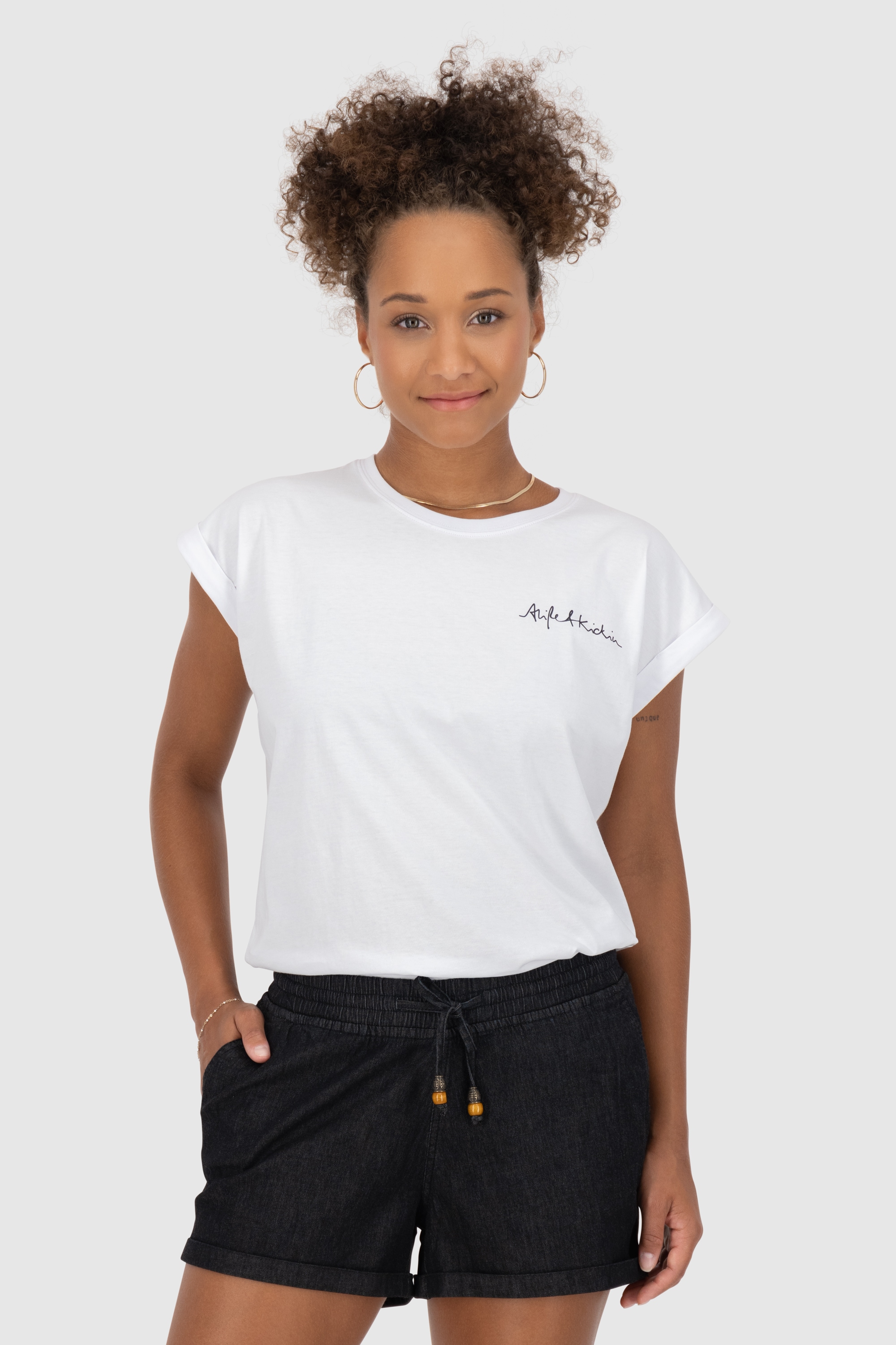 Alife & Kickin Rundhalsshirt "Damen DineAK P" günstig online kaufen