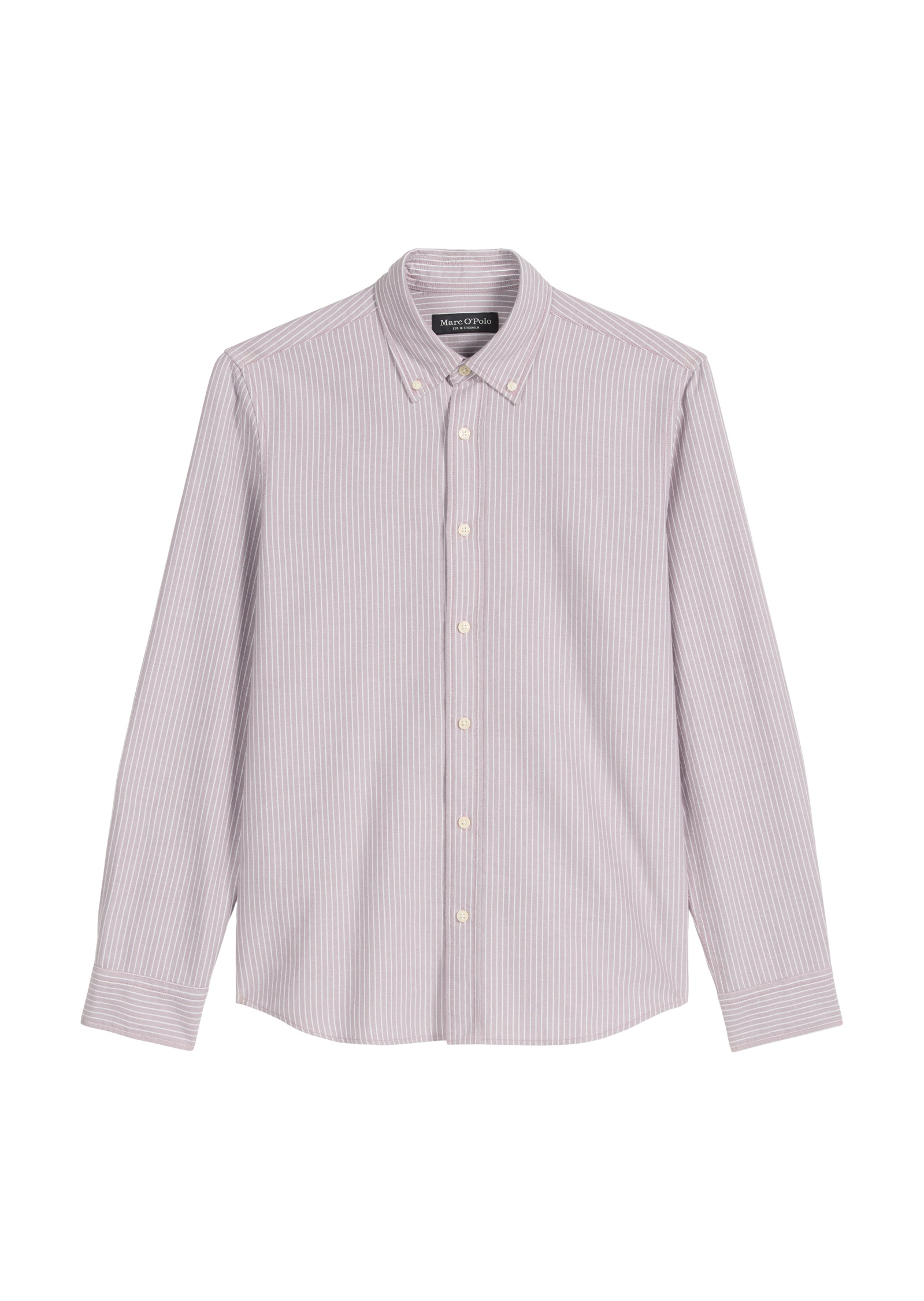 Marc O'Polo Langarmhemd Oxford-Hemd, regular fit mit Button-Down-Kragen