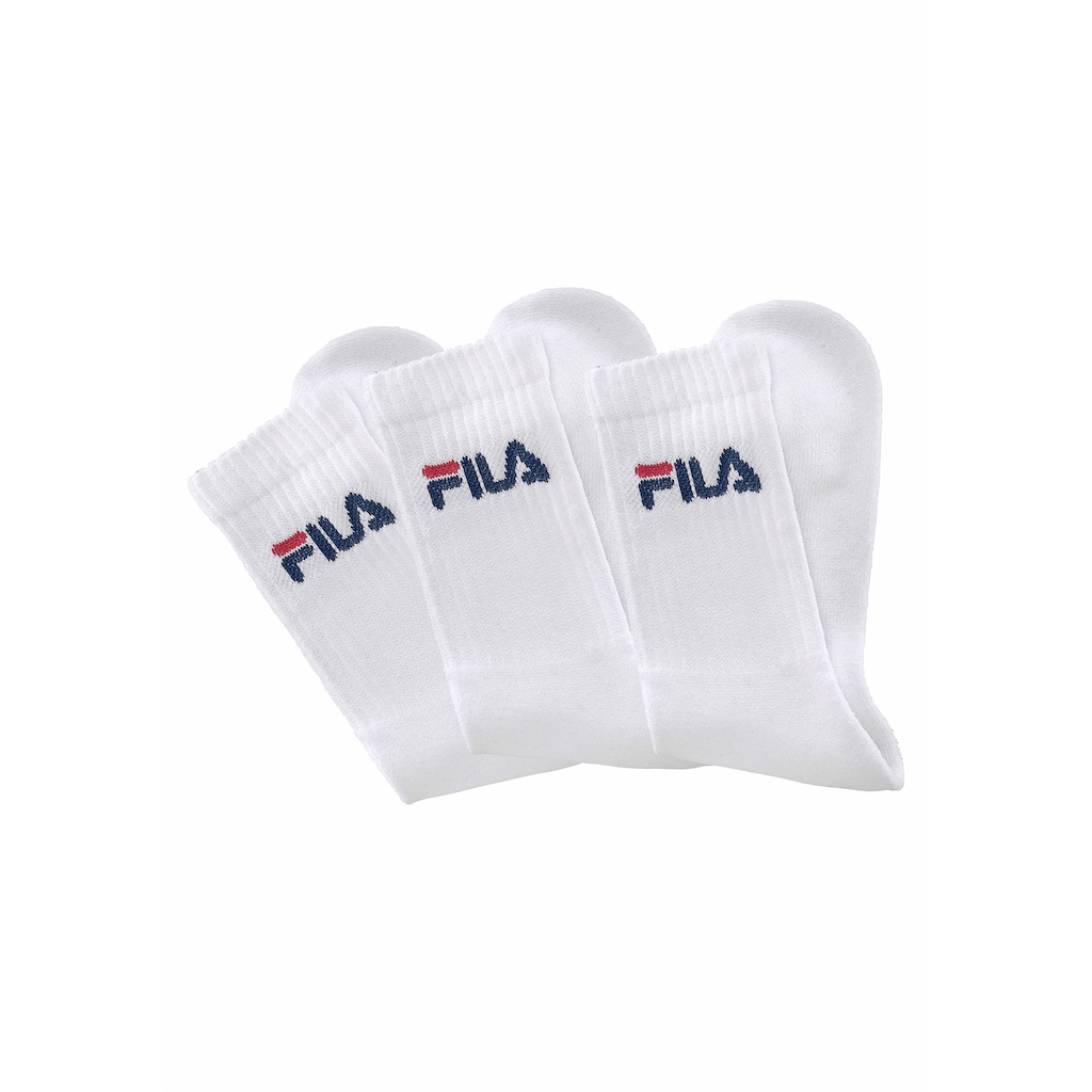 Fila Tennissocken, (3 Paar)