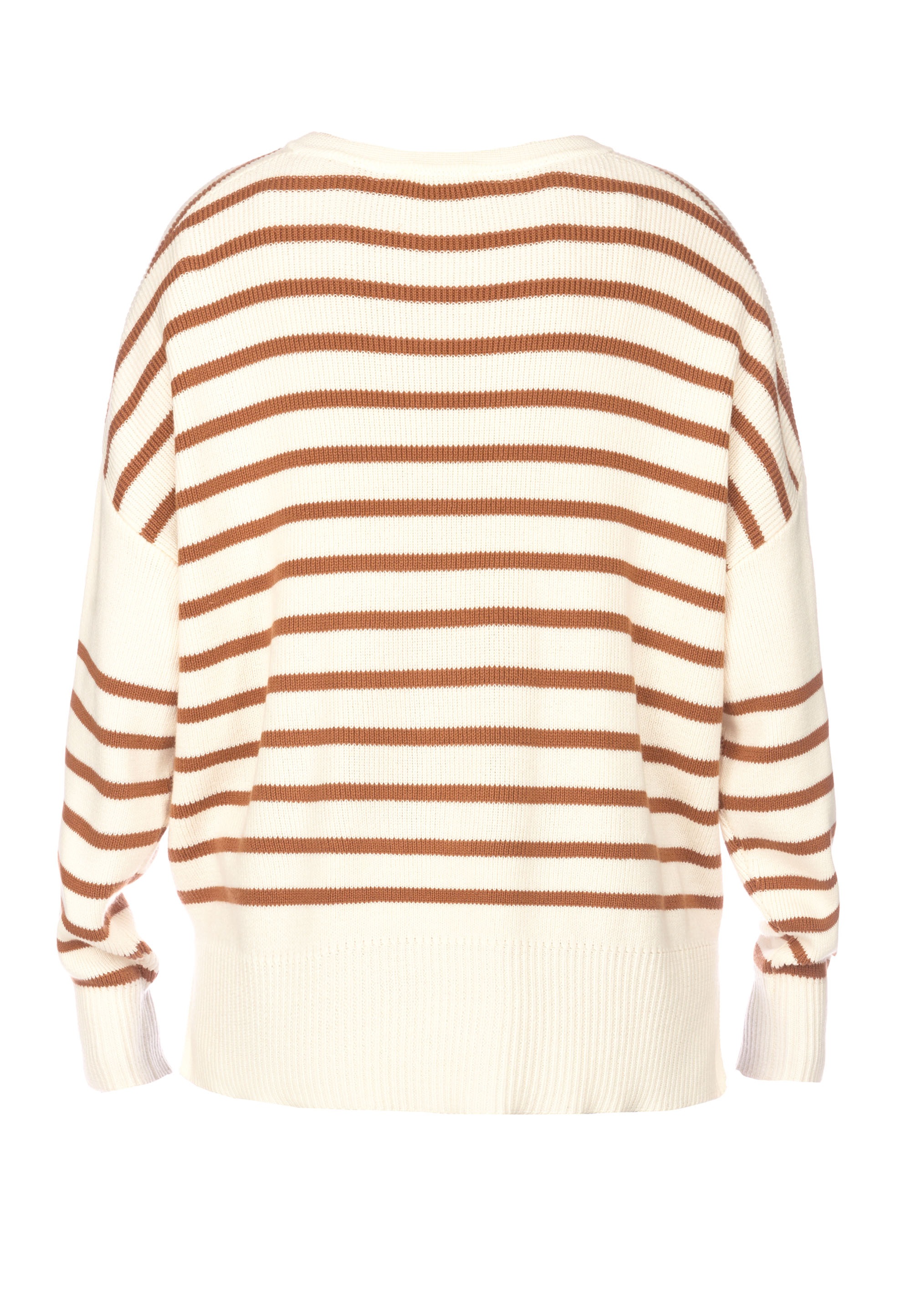 Le Temps Des Cerises Strickpullover »LOBELIE«, im gestreiften Design