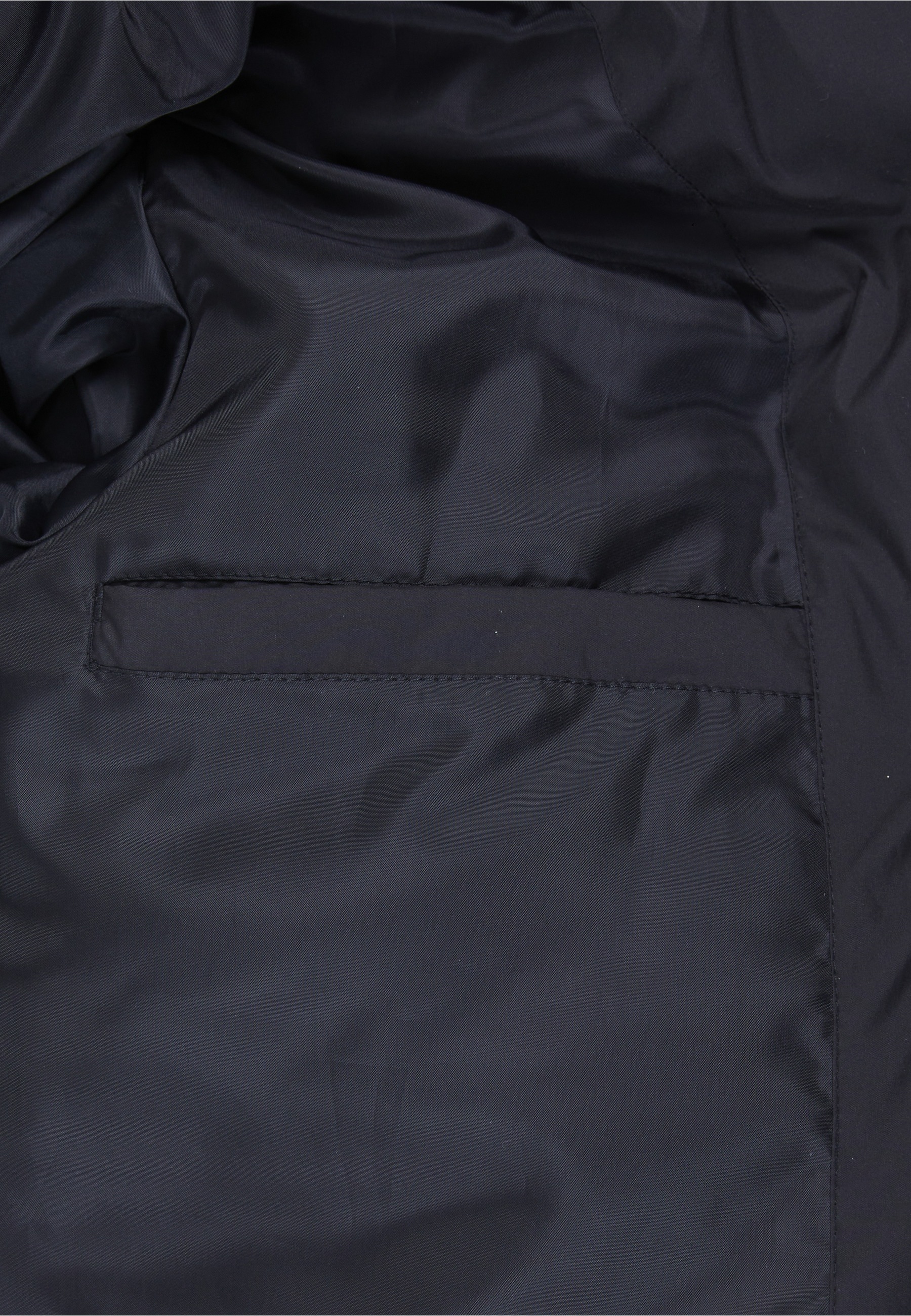 URBAN CLASSICS Winterjacke »Urban Classics Damen Ladies Hooded Mixed Puffer Coat« 1 Stk. tlg. ohne Kapuze