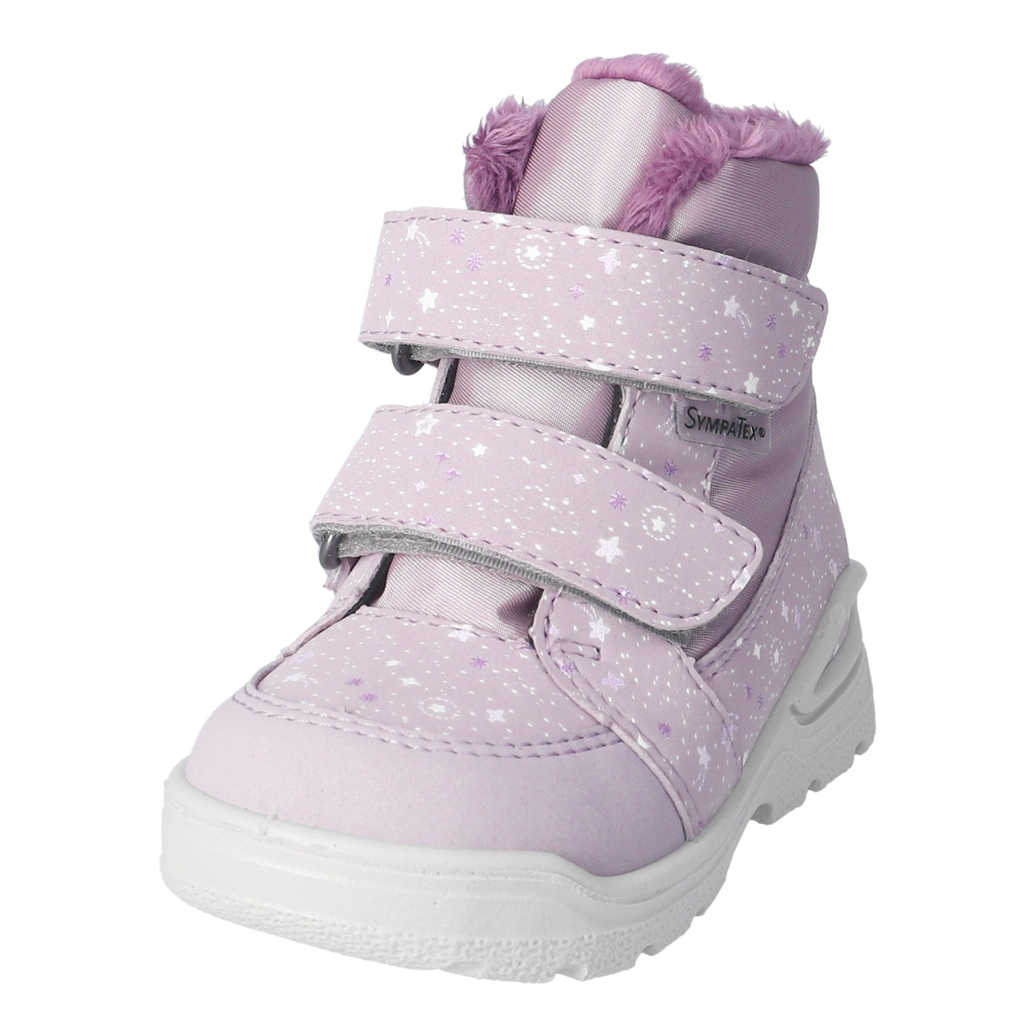 PEPINO by RICOSTA Winterboots »MONIA, WMS: mittel«  Snowboots mit süßem Motivdruck, Größenschablone zum Download