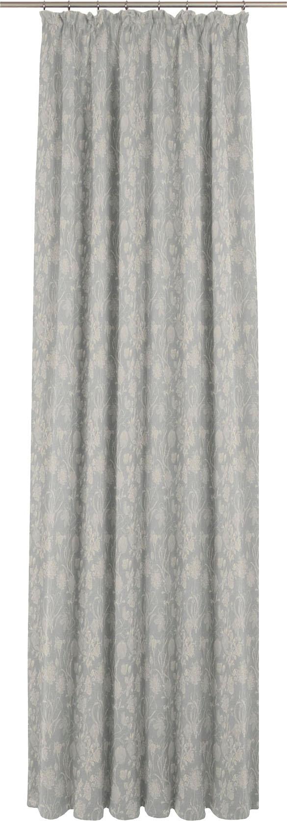 Adam Vorhang "Flower Cuvée" Kräuselband 1 Stk. tlg. aus 100% Bio-Baumwolle günstig online kaufen