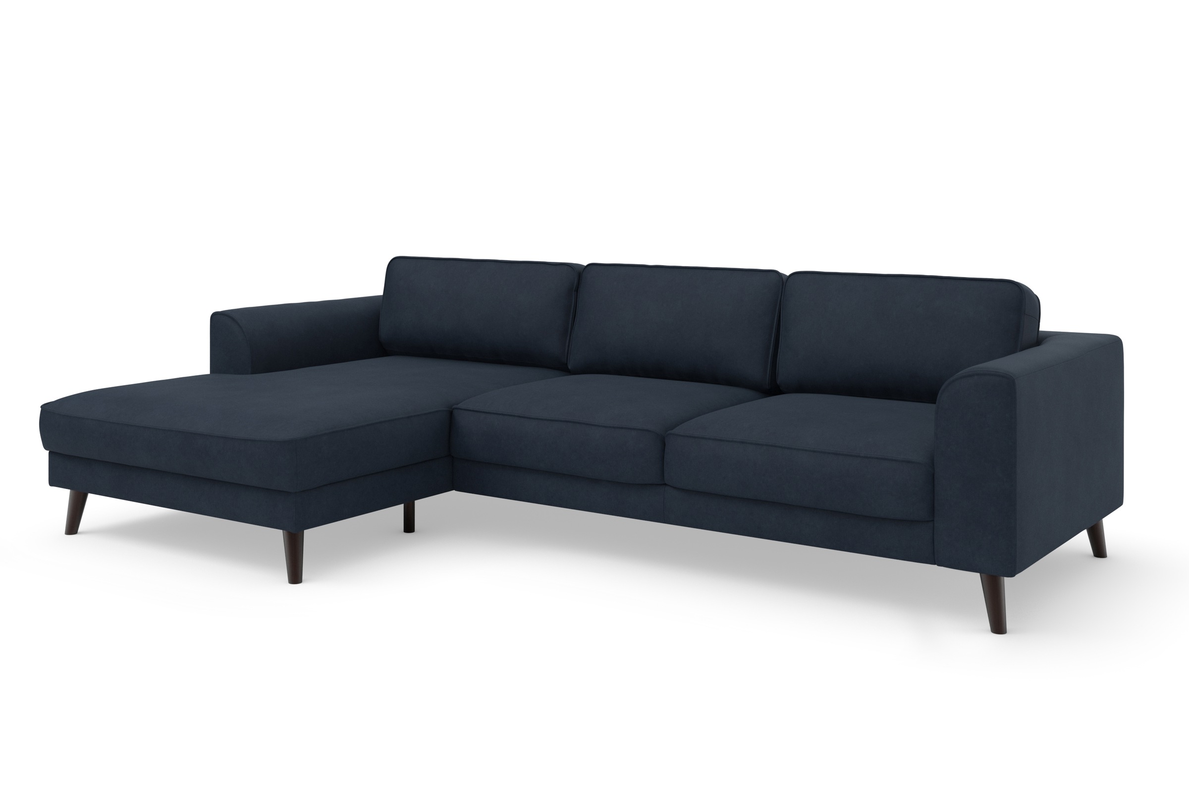 TRENDMANUFAKTUR Ecksofa »Lumber Jack, elegantes Designsofa, zeitlos modern, hoher Sitzkomfort«, wahlweise mit Bettfunktion u. Bettkasten, L-Form