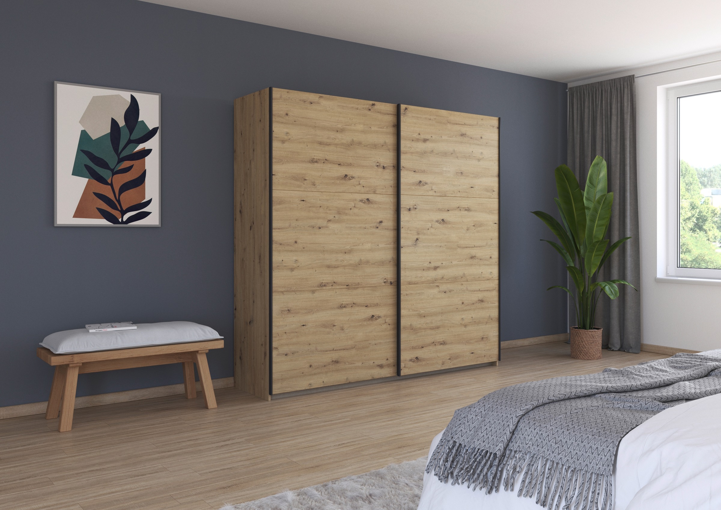 rauch Schwebetürenschrank "Kleiderschrank Schrank Breiten 131/175/218/261 c günstig online kaufen