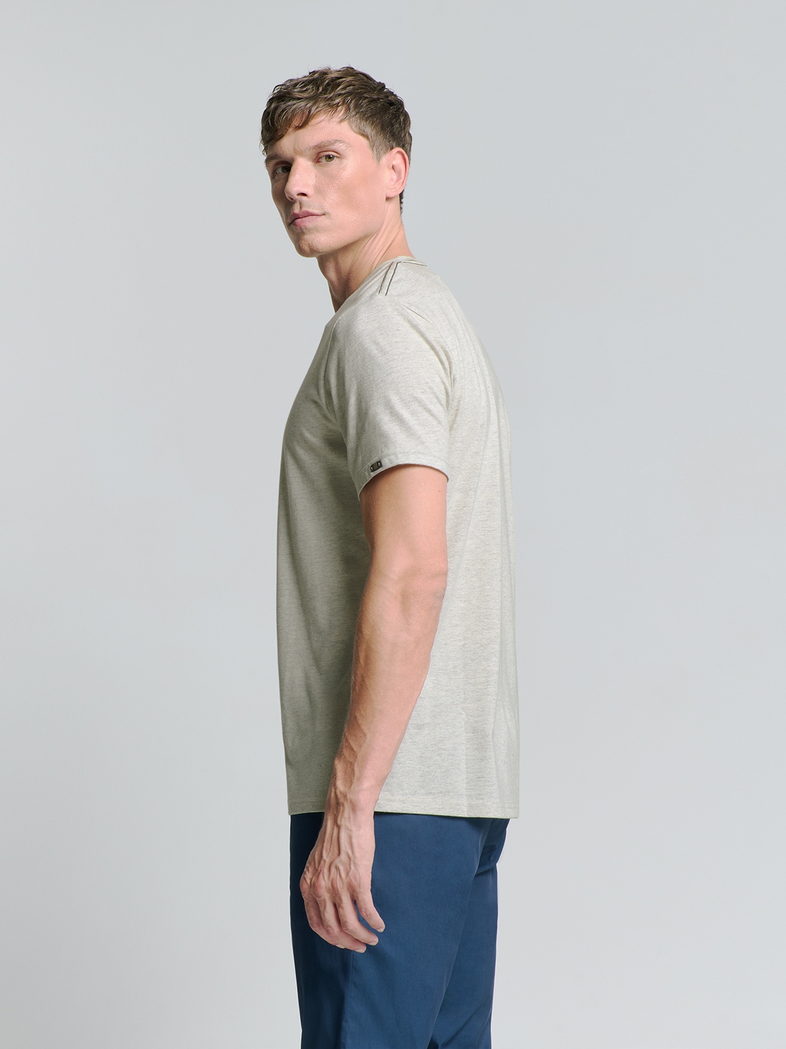 NO EXCESS T-Shirt »No Excess T-Shirt mit Rundhalsausschnitt«