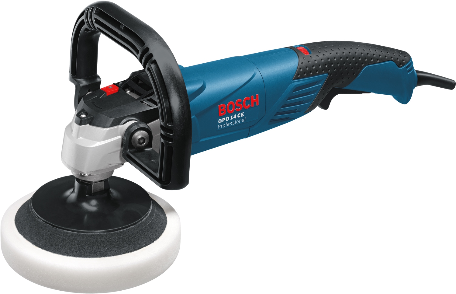 Bosch Professional Poliermaschine »»GPO 14 CE««, 1400-Watt, 2,5 kg mit Zusatzgriff und D-Griff