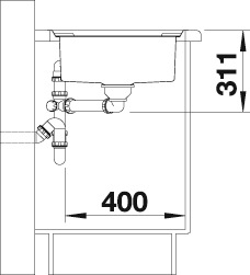 Blanco Küchenspüle 