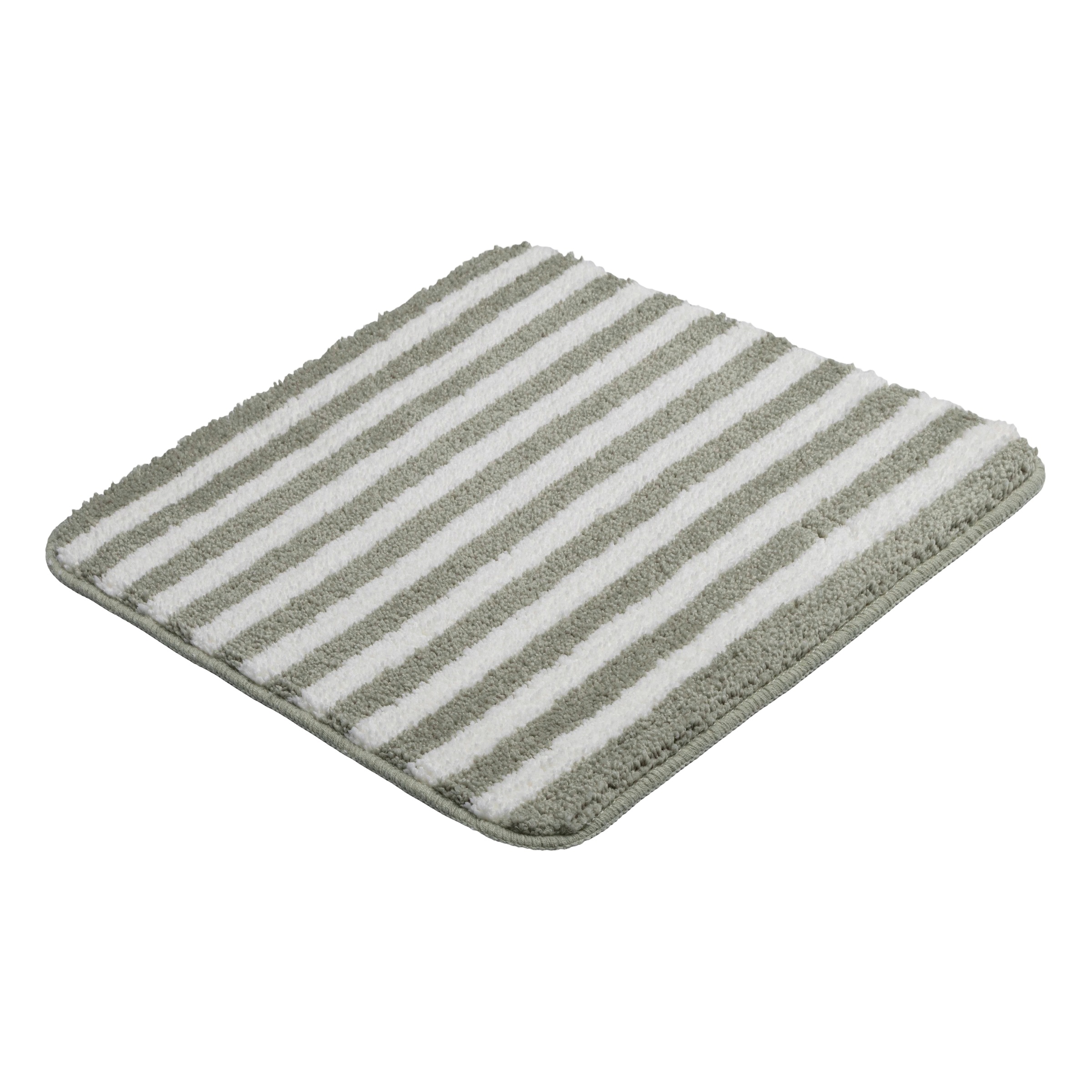 OTTO home Badematte »Streifen, Jannika, Badvorleger, Badezimmer Teppich« Höhe 12 mm rutschhemmend beschichtet fußbodenheizungsgeeignet | schnell trocknend Scandi, modern, gestreift, Badteppich, Badematten