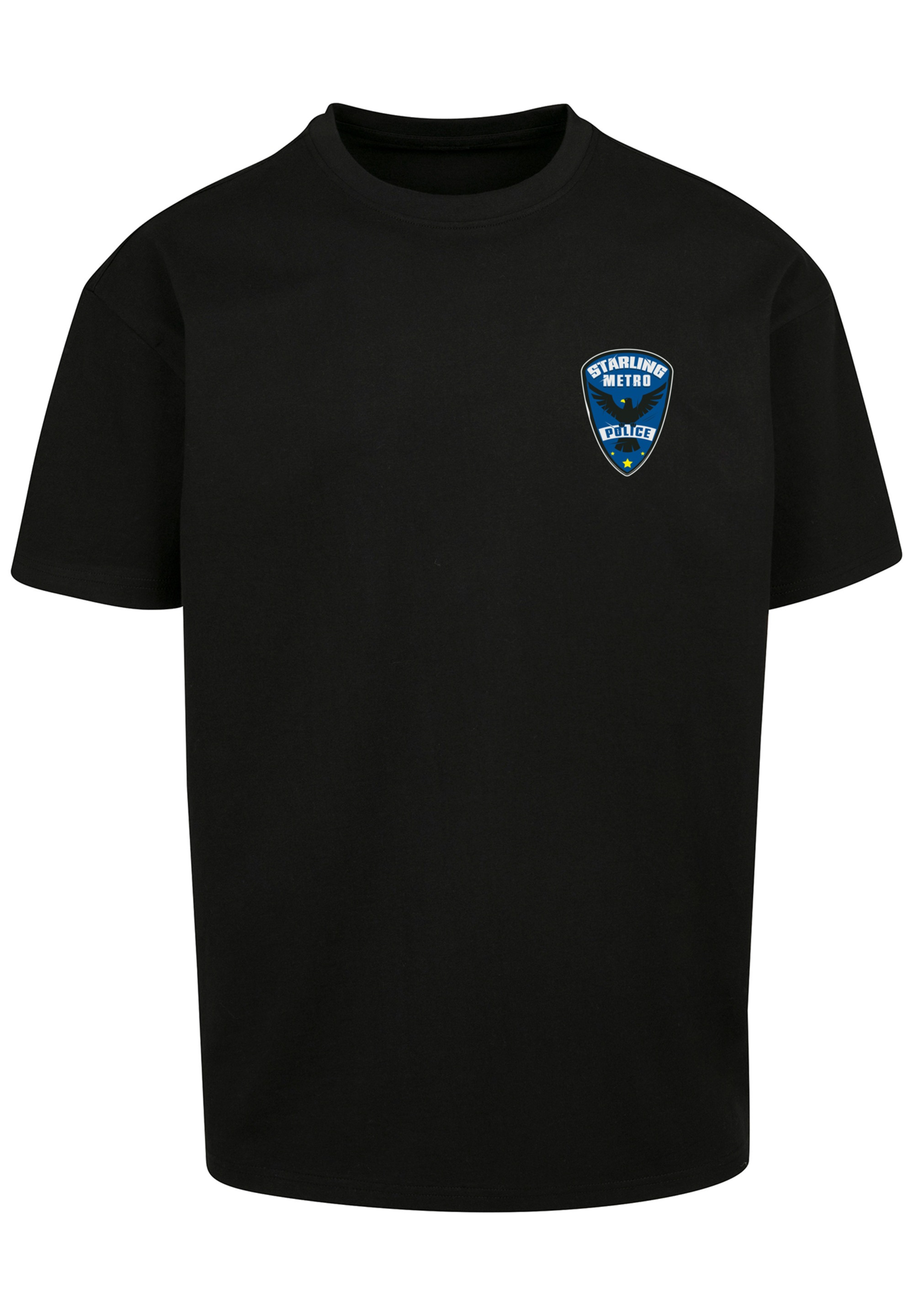 F4NT4STIC T-Shirt »DC Comics Arrow Starling Metro Badge«, Print