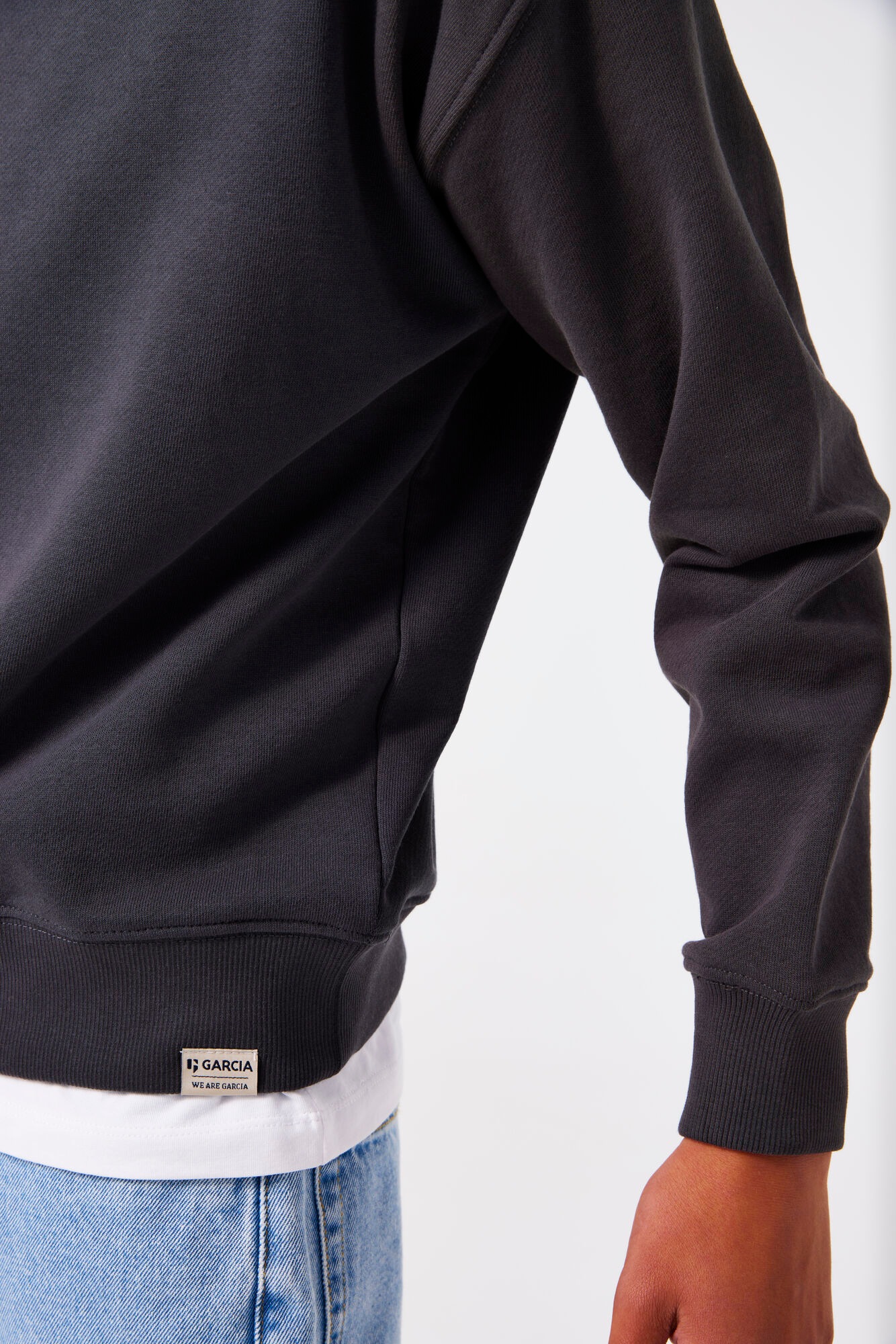Garcia Sweater, mit Rippbündchen
