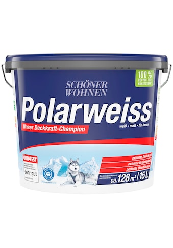 SCHÖNER WOHNEN-Kollektion Wand- und Deckenfarbe »Polarweiss«, 15 Liter, mit... kaufen