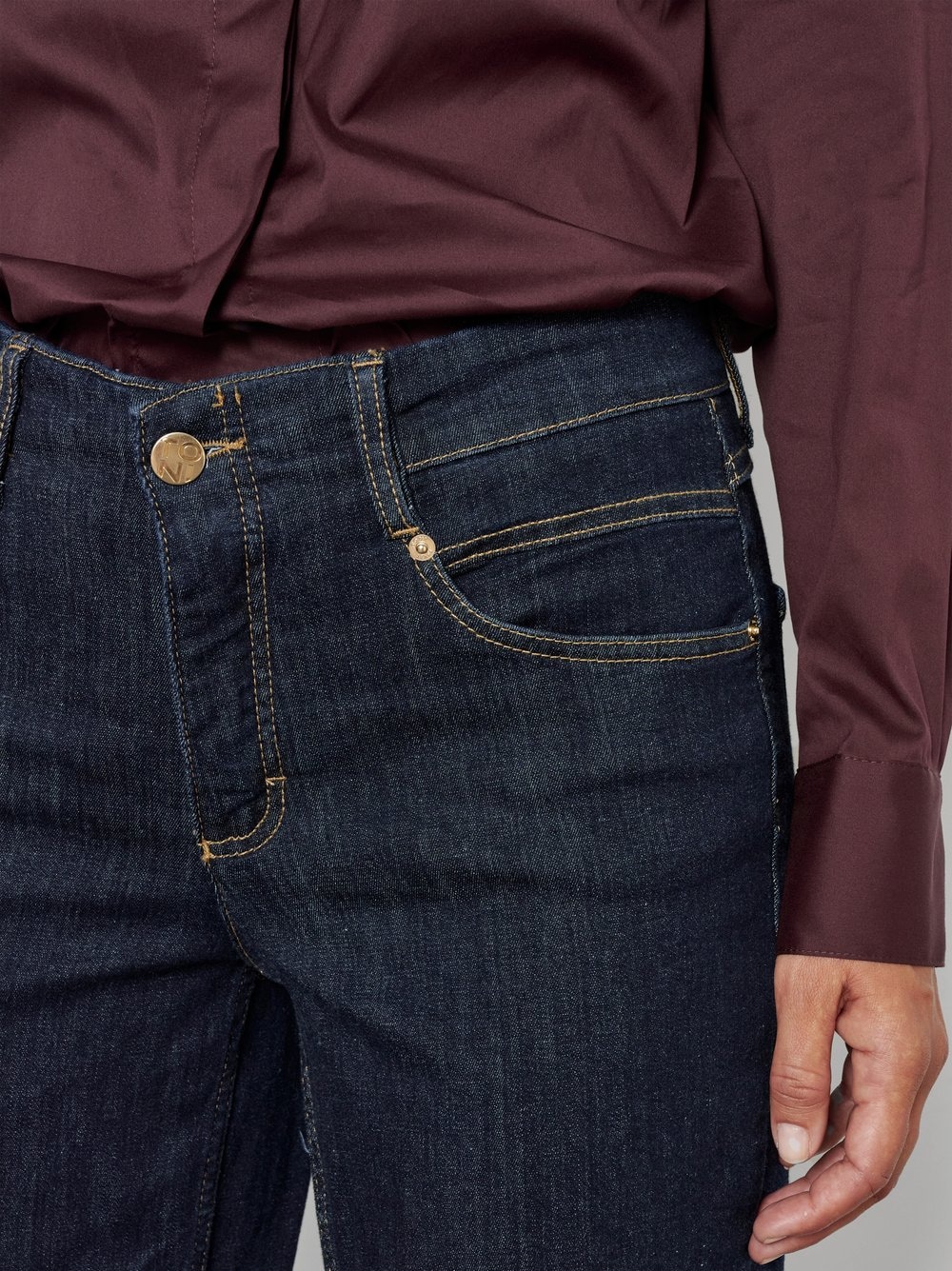 TONI High-waist-Jeans "Liv New Wide" mit Stretch