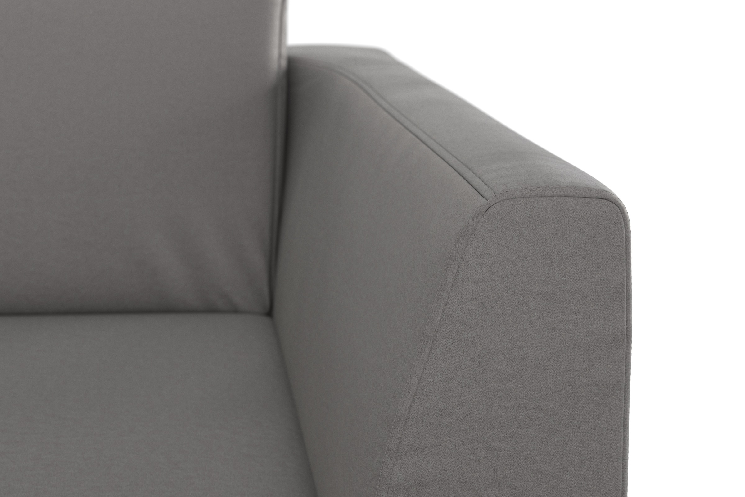 sit&more Wohnlandschaft »Lindholm U-Form«, mit Sitztiefenverstellung und Federkern
