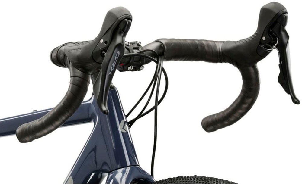 Kross Gravelbike »KROSS Gravelbike Esker 8.0 28" blau 24 Gänge«, 24 Gang, Shimano, GRX RX820 Schaltwerk, Kettenschaltung