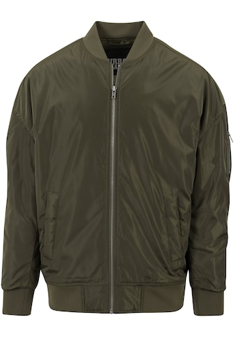 Anorak »Urban Classics Herren Oversized Bomber Jacket«, (1 St.), ohne Kapuze