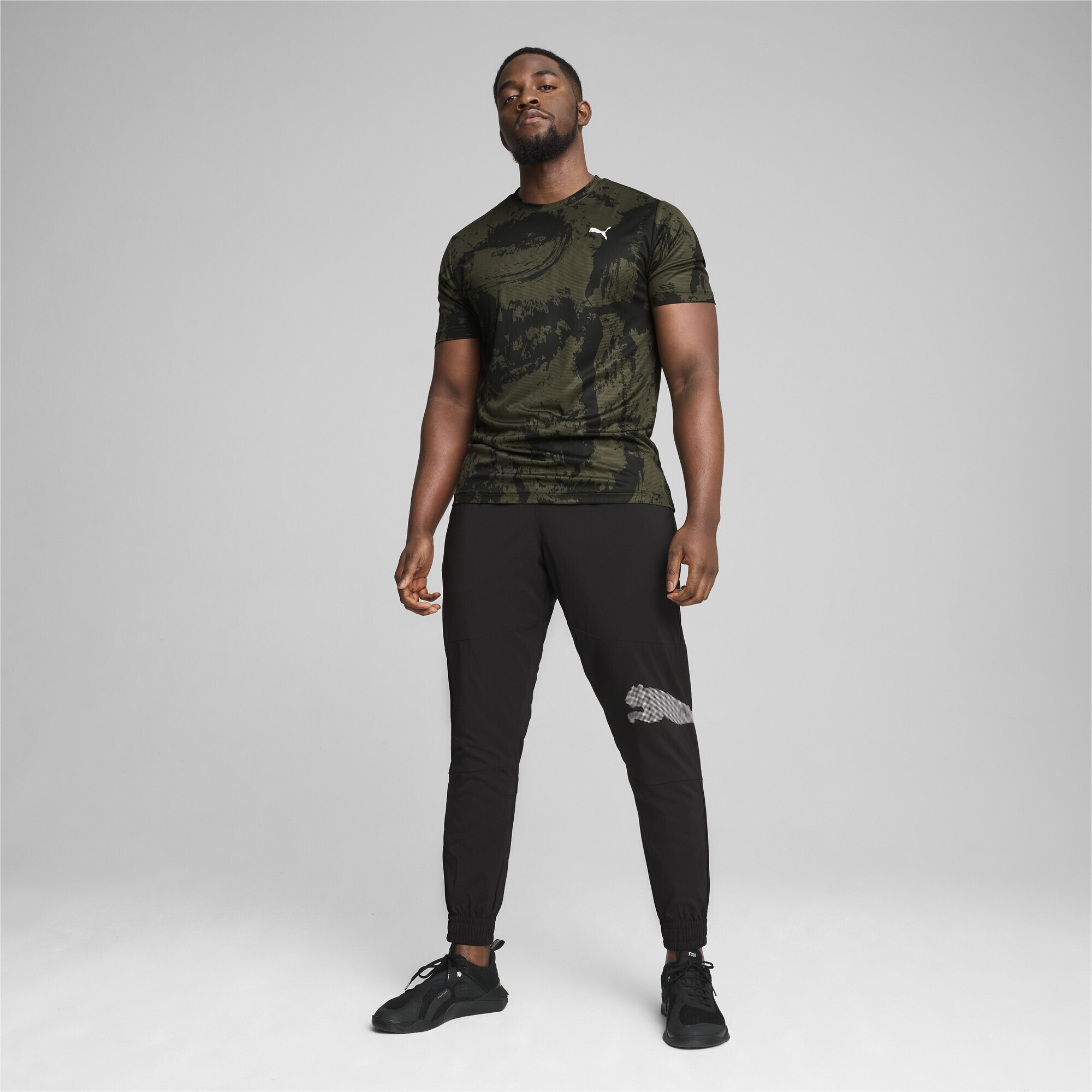 PUMA Trainingshose »Big CAT Gewebte Hose Herren«