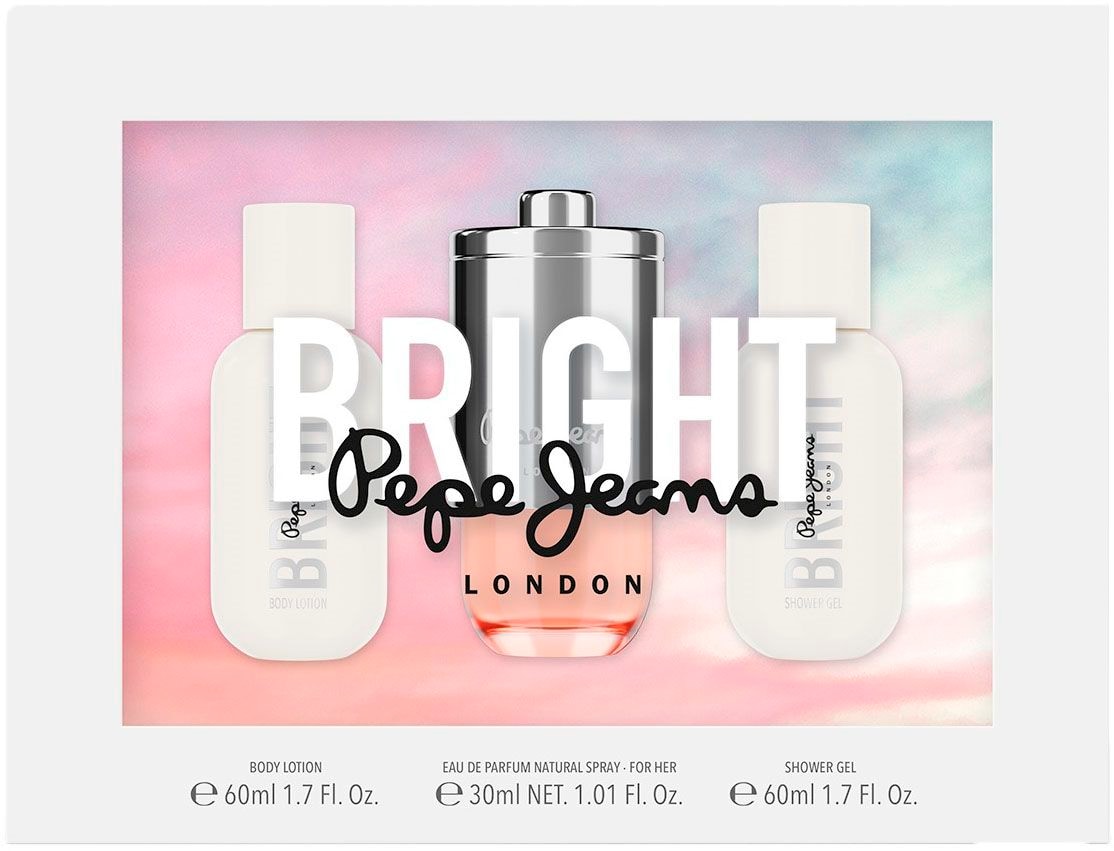 Pepe Jeans Duft-Set »PJ 30ml + (Set, tlg.) 60ml«, BAUR + EDP Gift Gel | Set Lotion 60ml Shower BRIGHT Body 3