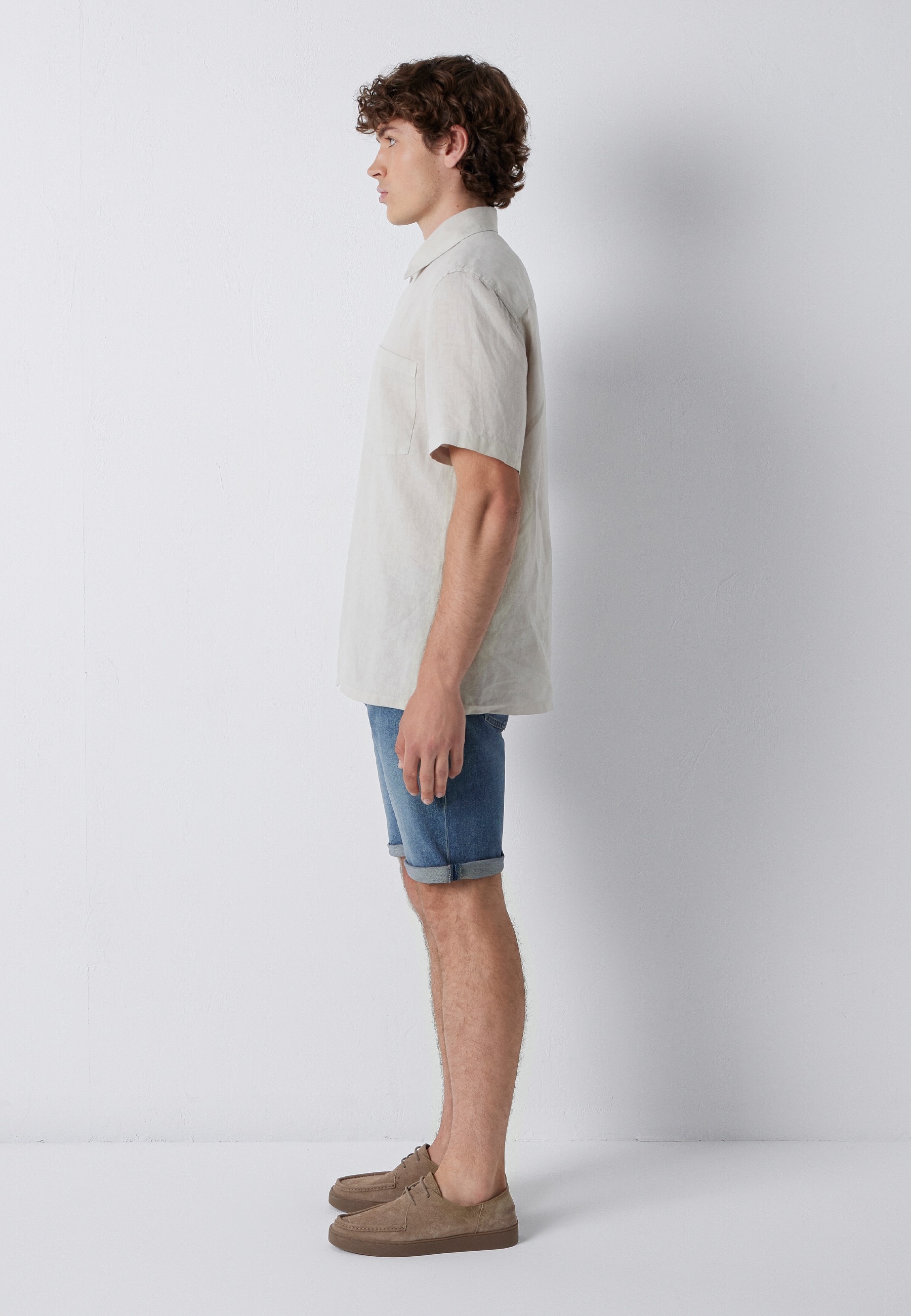 Mavi Kurzarmhemd »SHORT SLEEVE SHIRT« Leinenhemd mit Tasche