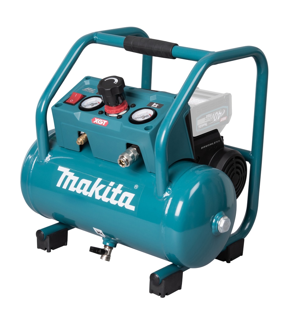 Makita Kompressor »»AC001GZ««, (XGT, 40V max., Kessel, 7,6 l), ohne Akku, ohne Ladegerät