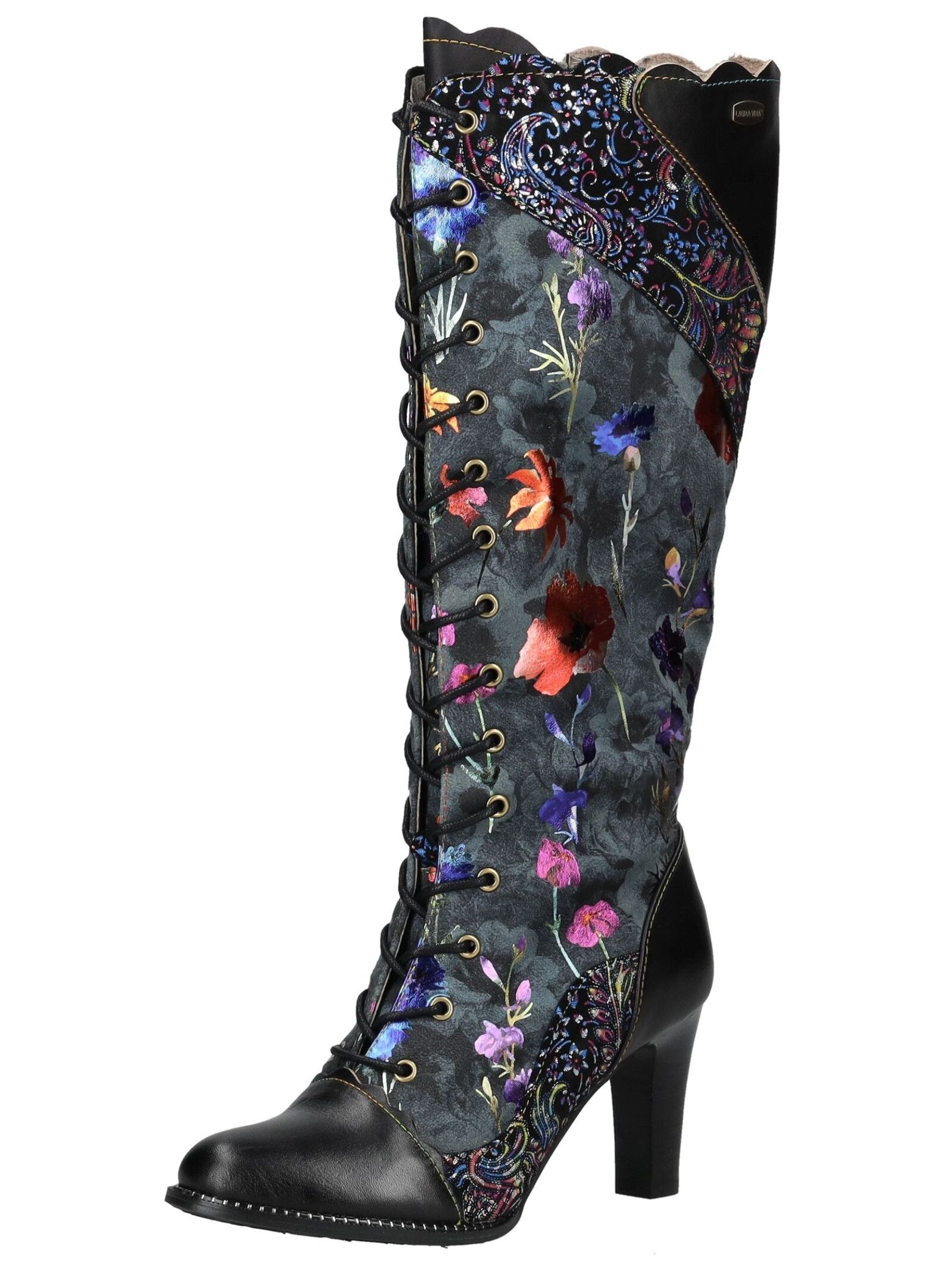 LAURA VITA Schnürstiefel "LAURA VITA Stiefel Leder/Textil" günstig online kaufen